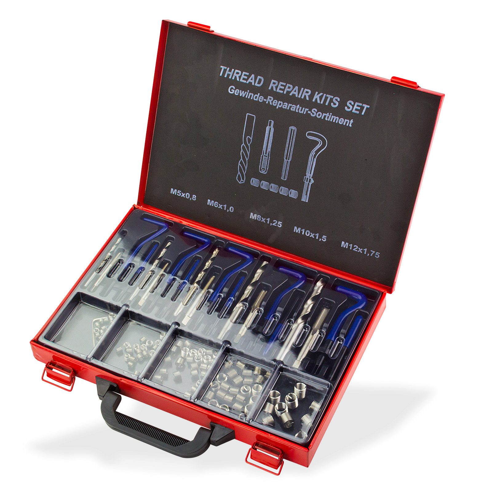 Thumbnail - DEMA Reparatur-Set Gewindereparatur Satz 131 teilig, 1-St.