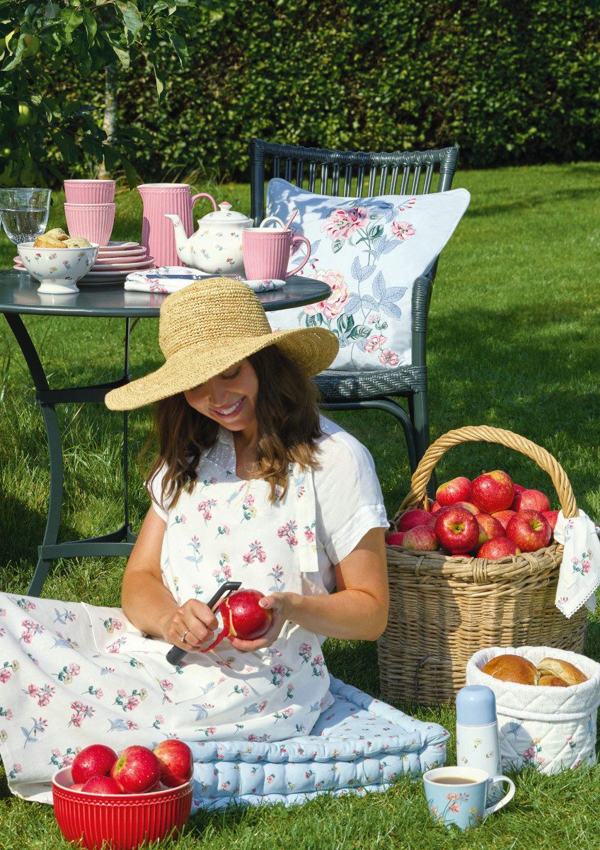 Greengate Geschirrtuch Lianca Geschirrtuch pale blue günstig online kaufen