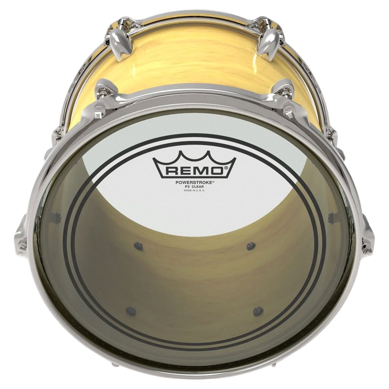 Remo Schlagzeug Remo Powerstroke 3 Clear Bassdrum-Fell 20 Zoll,20 Zoll Bassdrum-Fell , 20 Zoll Bassdrum-Fell 