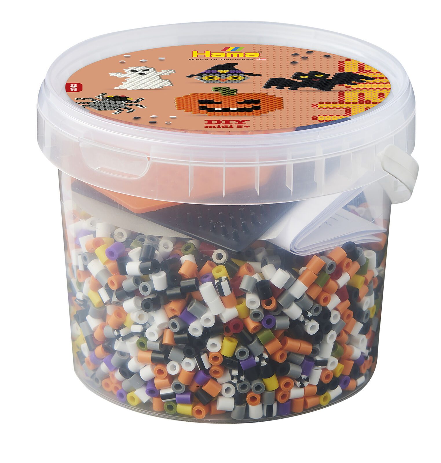 Hama Bügelperlen Hama Dose Halloween Midi-Bügelperlen mit Stiftplatten
