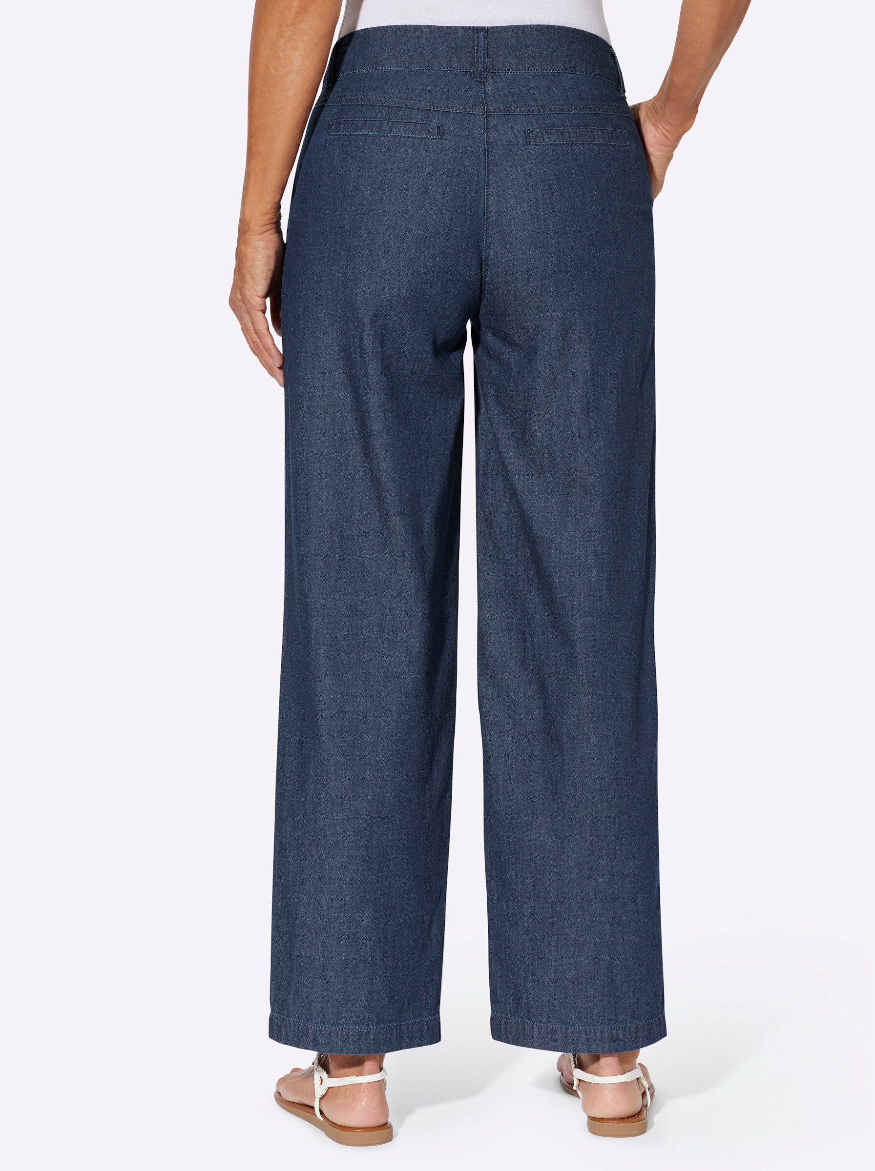 Sieh an! Bequeme Jeans Jeans-Culotte komfortabel – Bild 3 von 5