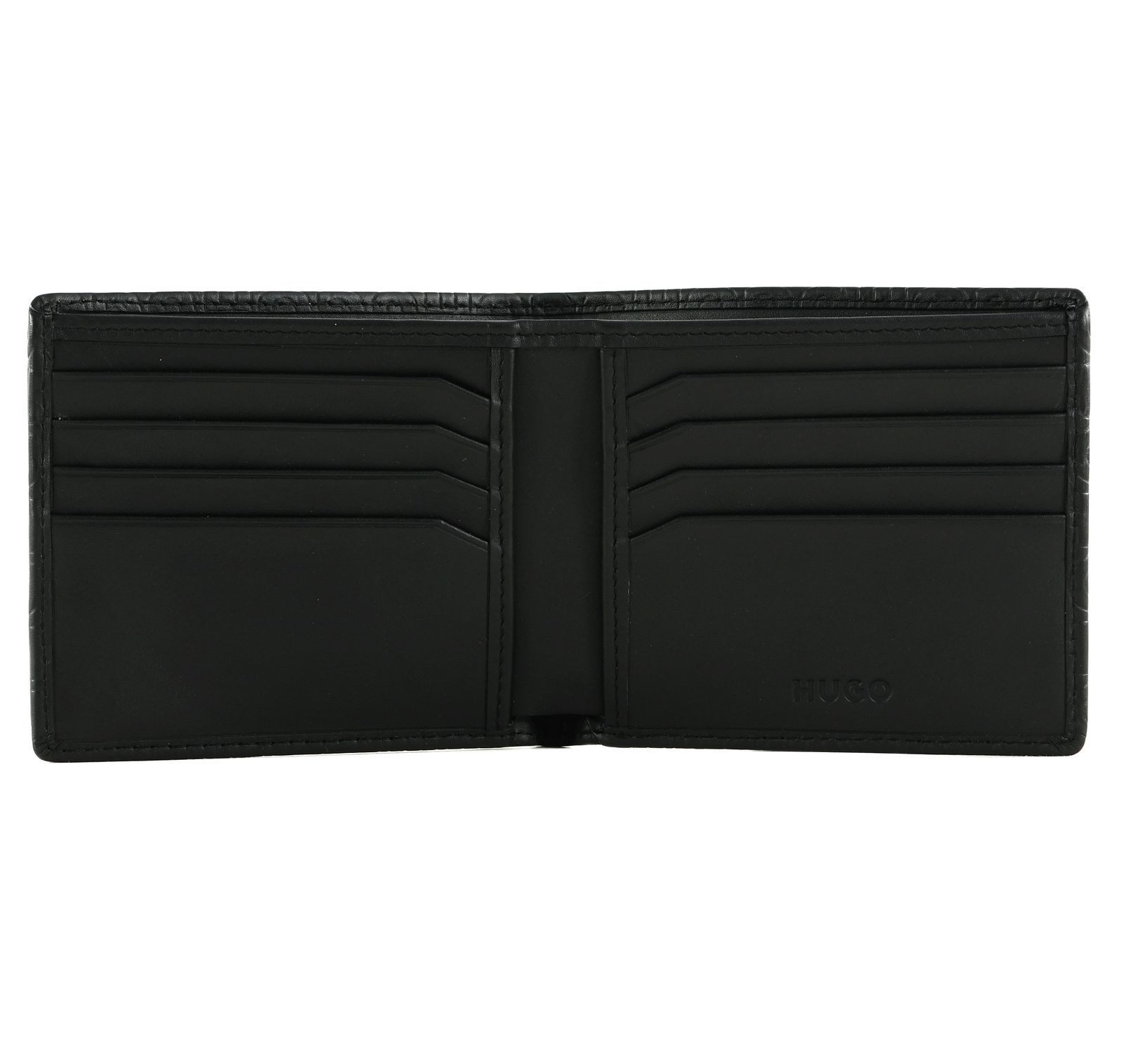 HUGO Geldbörse 8CC Wallet, aus echtem Rindsleder