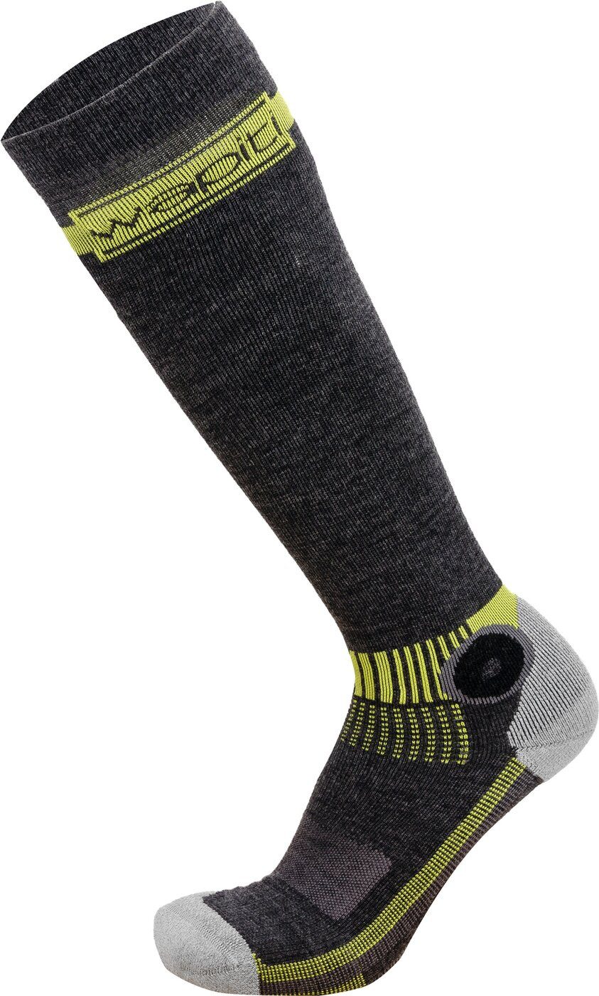 Skisocken Wapiti CW07 GRAU-GELB