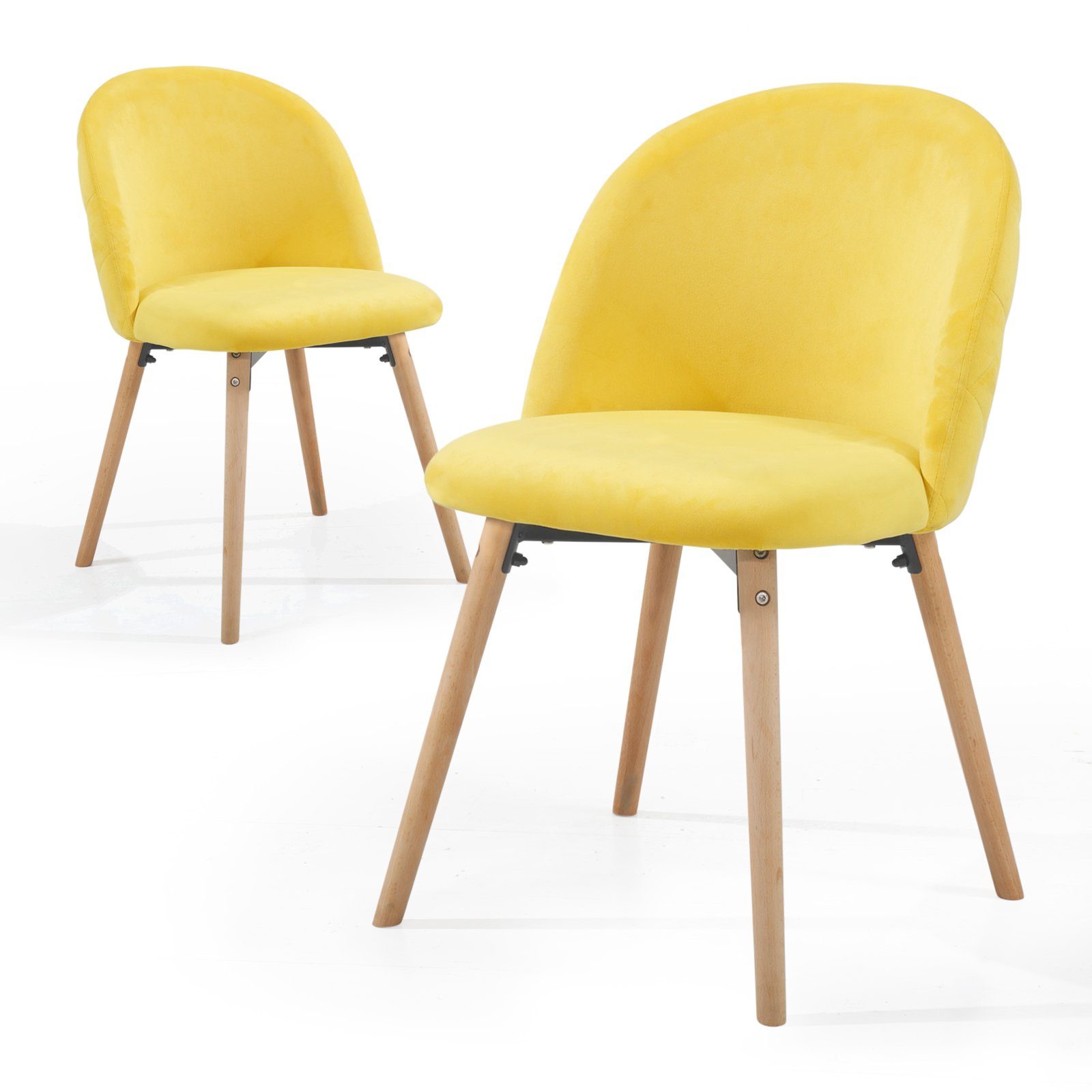 MIADOMODO Esszimmerstuhl -Farbwahl, 2/4/6/8Set, Gepolstert, Beine günstig online kaufen