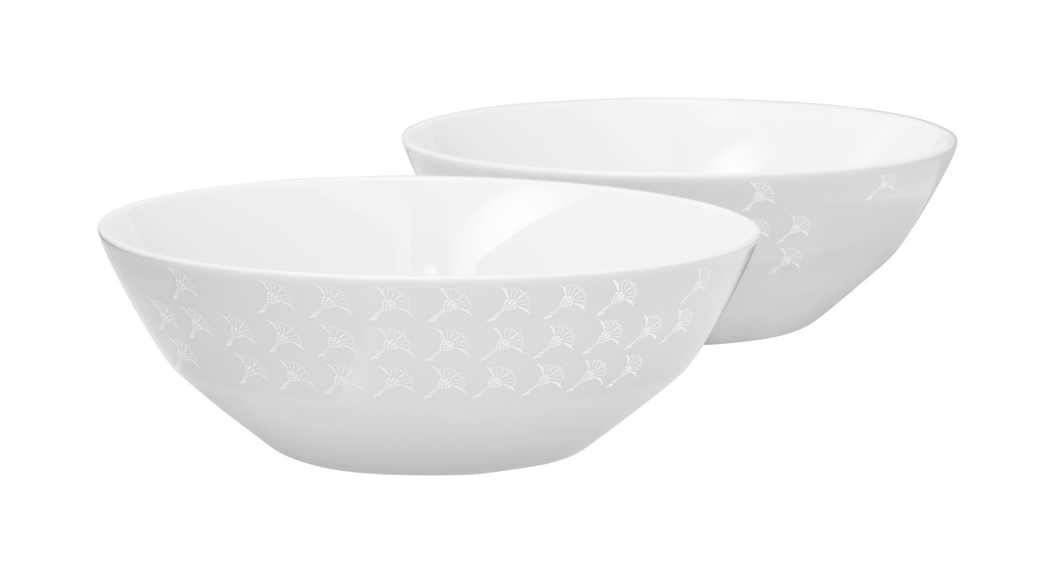 JOOP! Schüssel JOOP! LIVING - FADED CORNFLOWER Schale 16 cm Set 2, Porzellan, (2-tlg)
