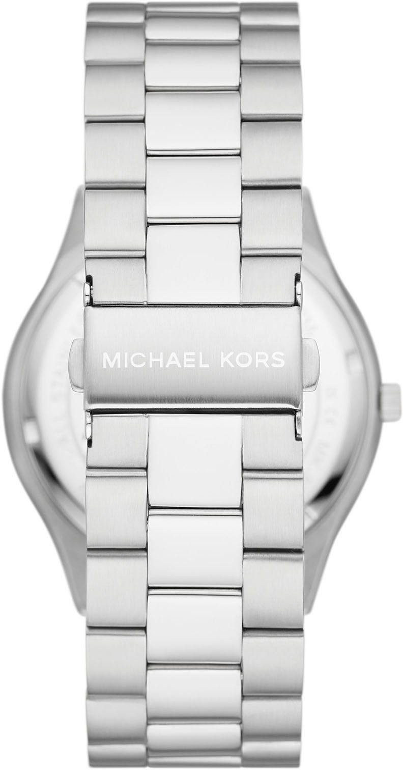 MICHAEL KORS als ideal Quarzuhr mit (Set, Mäppchen), 2-tlg., auch MK1060SET, Runway, Geschenk Slim