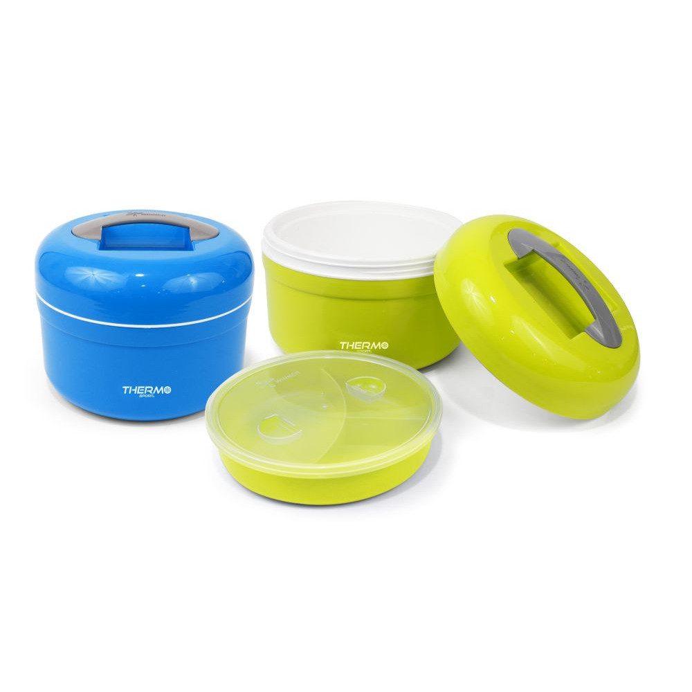 Lunchbox Thermoskanne Lebensmittel Kunststoff 2500ml Farben zufällig sortiert, Glas, (1-tlg)