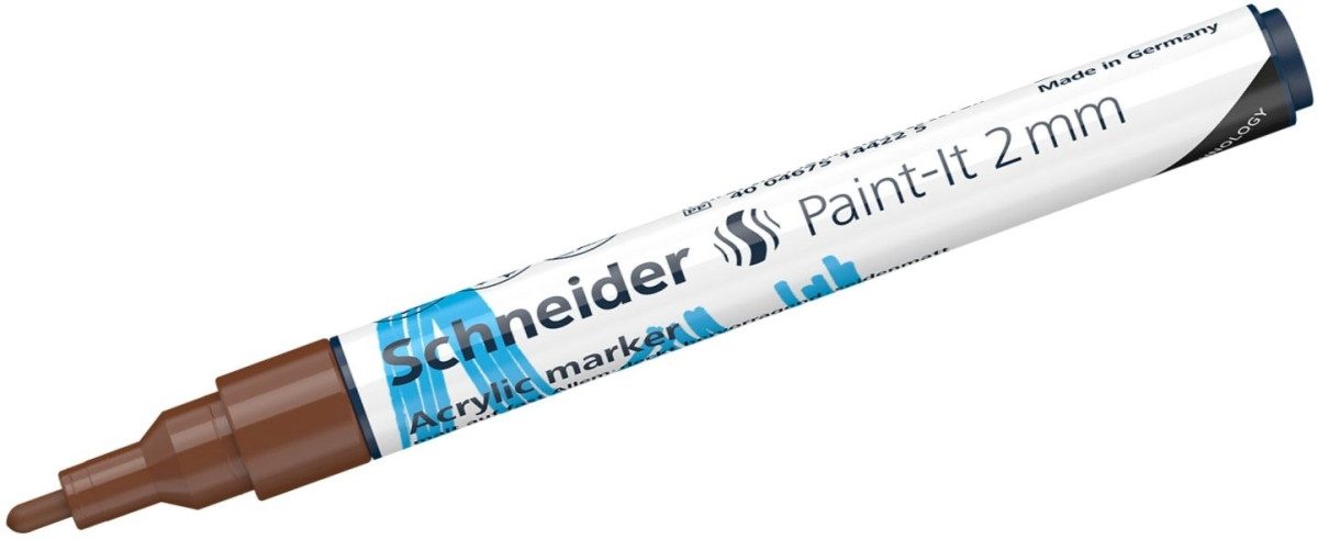 SCHNEIDER Permanentmarker Acrylmarker Paint-It 310 2mm braun