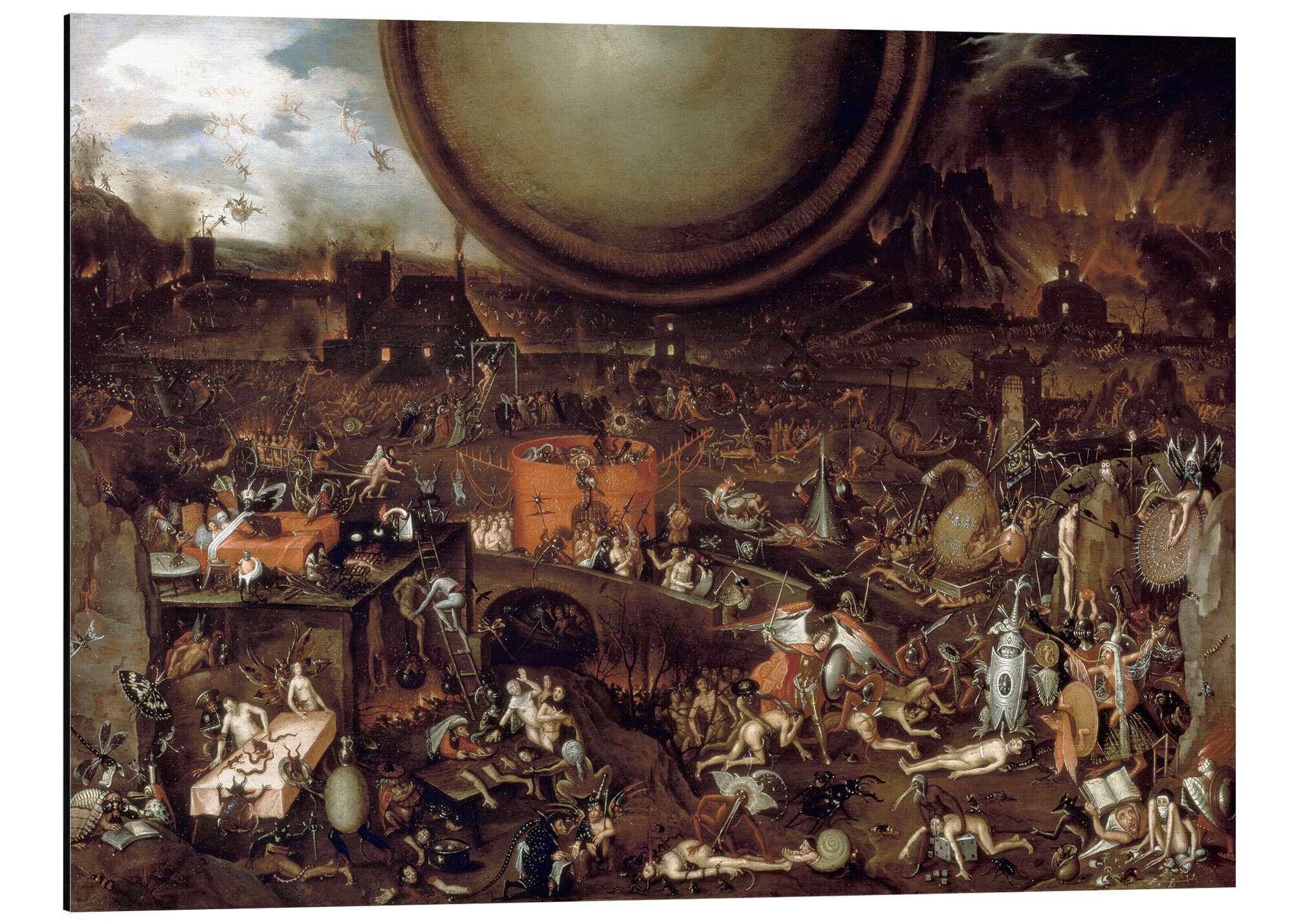 Alu-Dibond-Druck Hieronymus Bosch