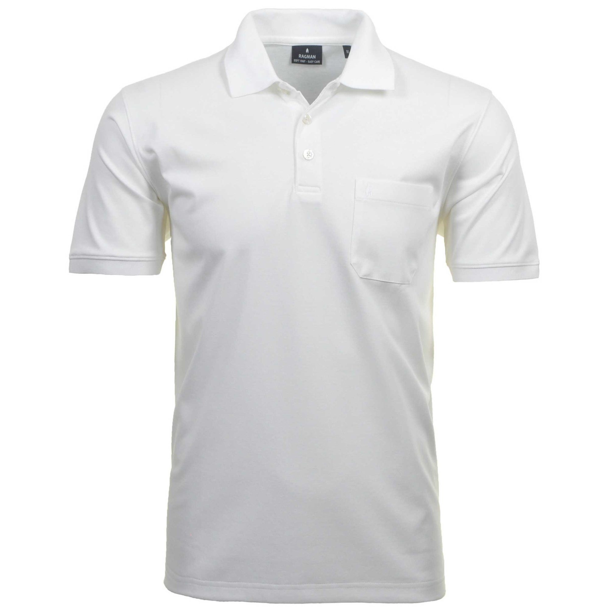 RAGMAN Sweatshirt Herren-Poloshirt Uni günstig online kaufen