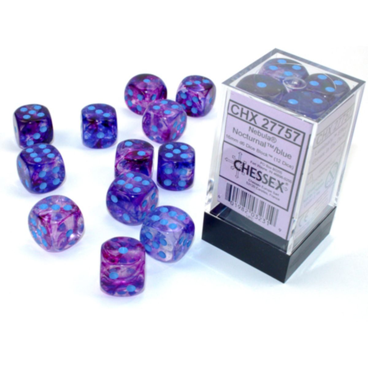 Chessex Spiel Chessex Nebula W6x12