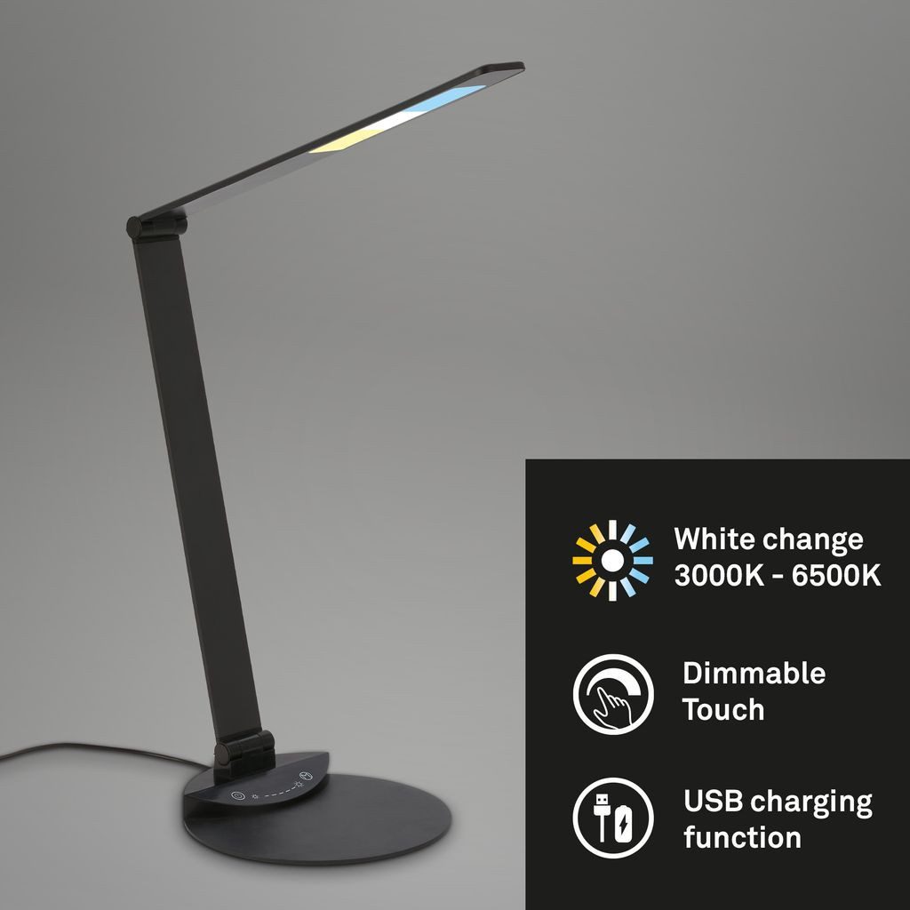 Briloner Leuchten Tischleuchte 7414-015, Dimmfunktion, LED günstig online kaufen