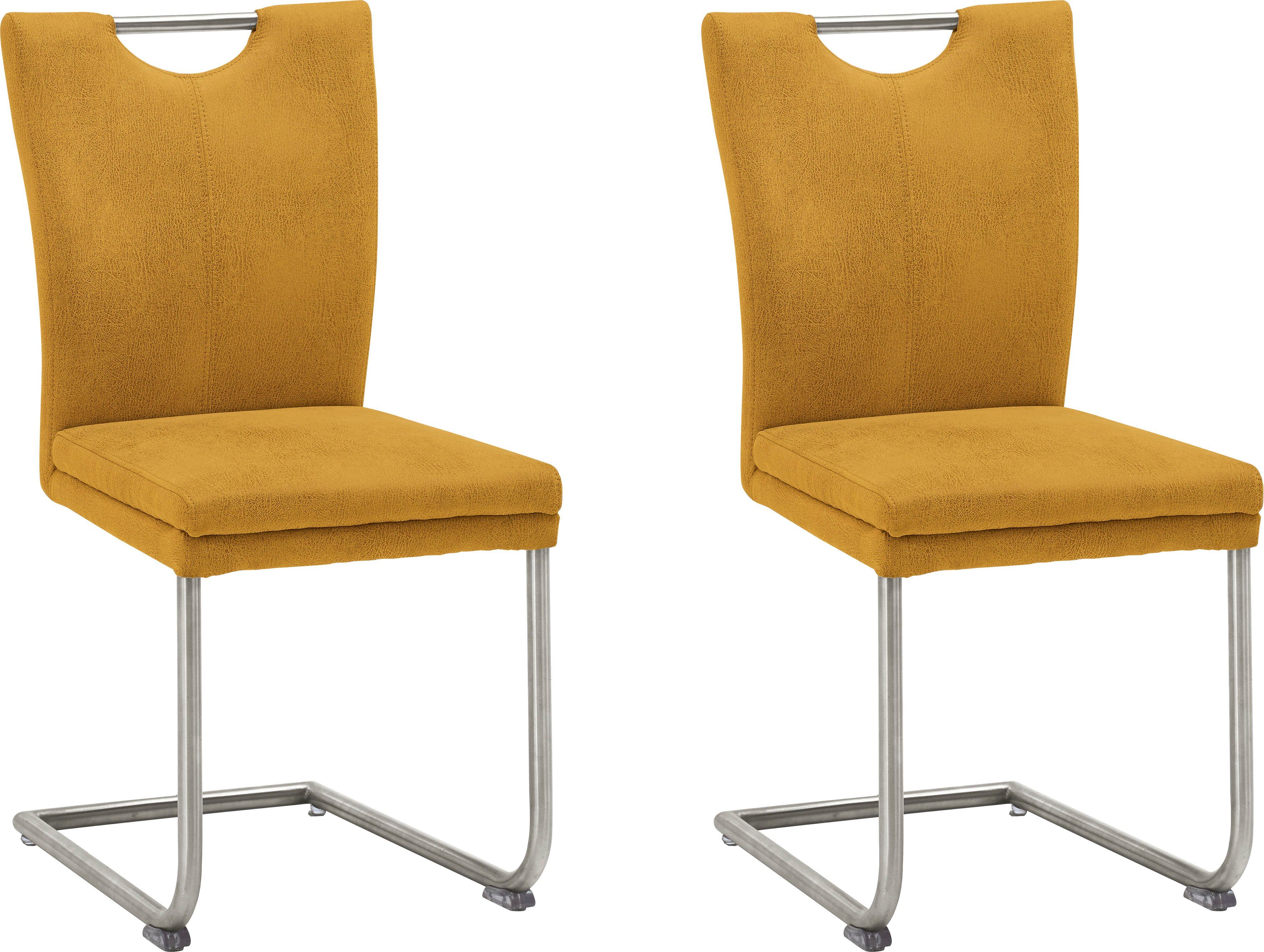 NIEHOFF SITZMÖBEL Esszimmerstuhl Top Griff im Farben 2er-Set, 6 gelb Rücken, Chairs, in