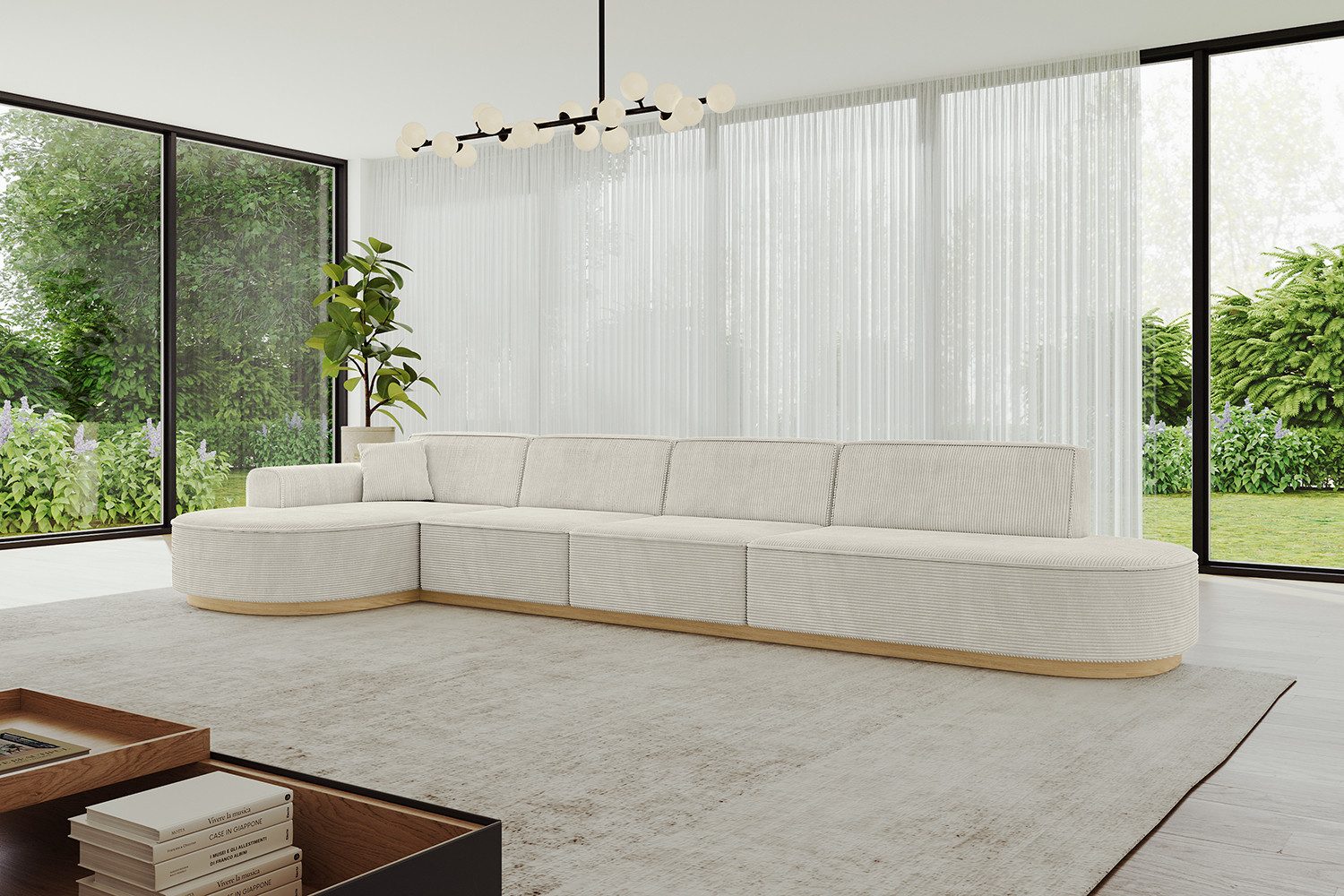 ALTDECOR Ecksofa MARI-L3-v2, Sofa Praktische Bequeme Funktionsecke Couch L-Form Eckcouch, Corner Sofa L-Form Vielseitige Sofa Wohnlandschaft Wohnzimmer