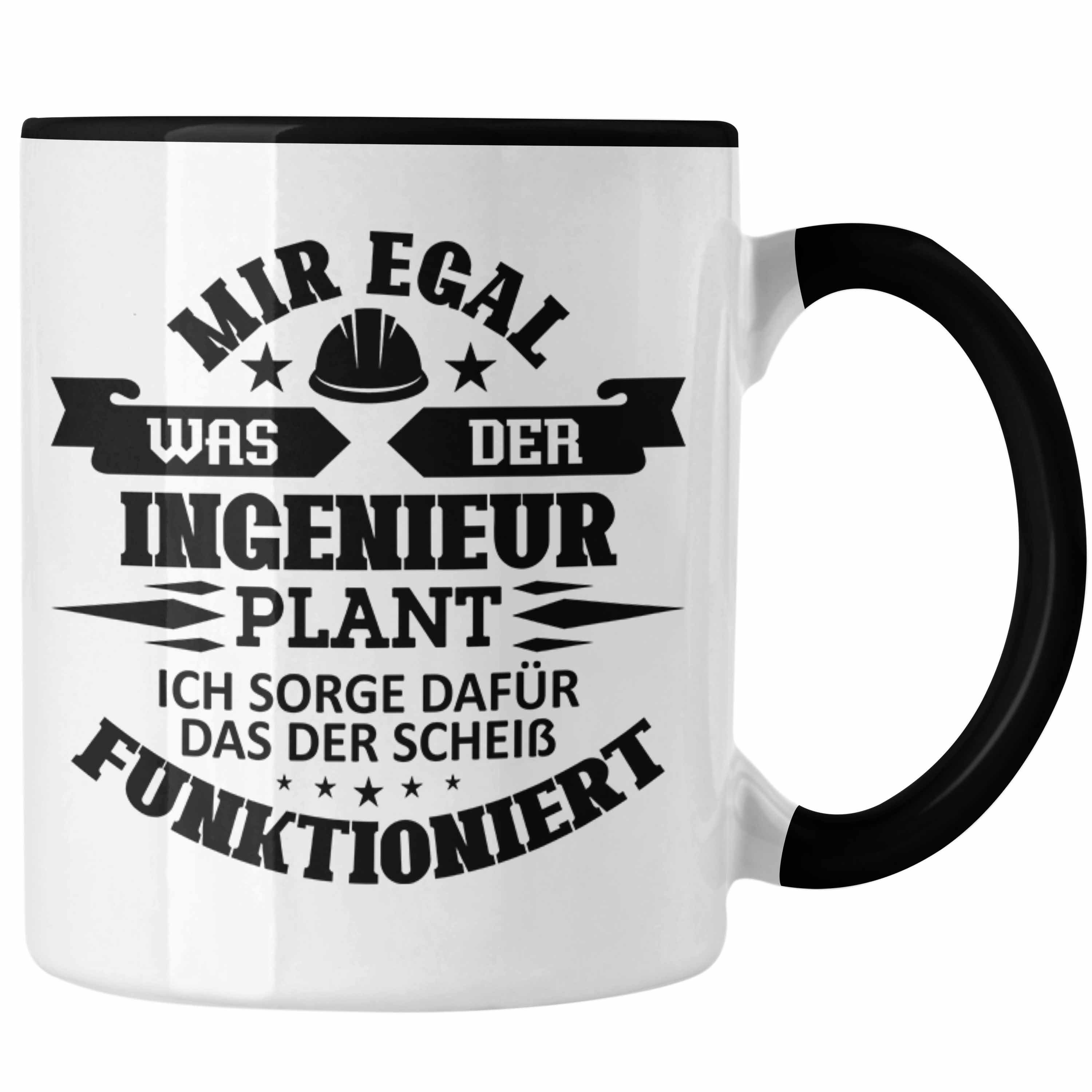 und Fräser Trendation Schwarz Tasse Tasse Geschenk - Trendation Zerspaner Zerspanungsmechaniker