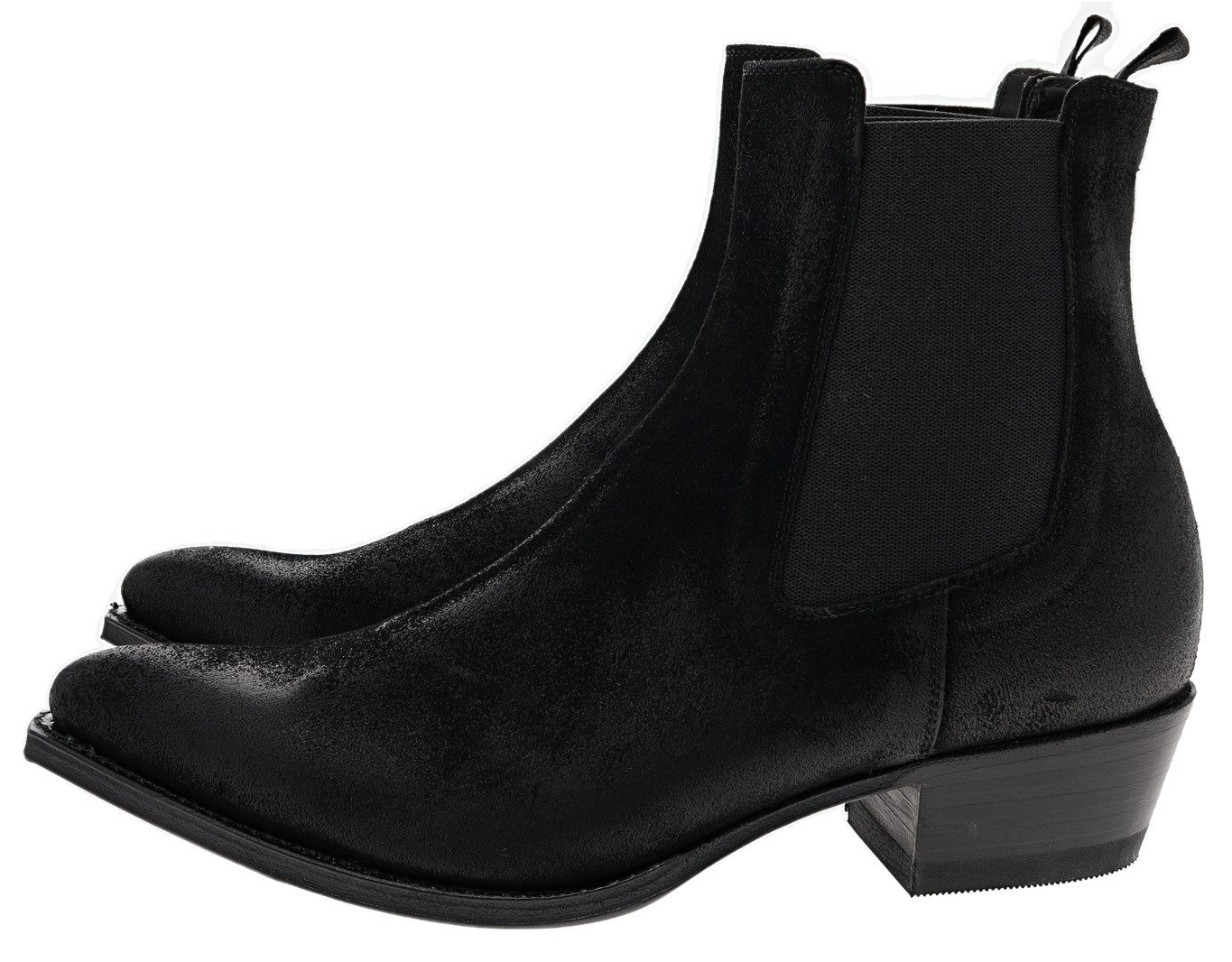 Sendra Boots 15688 KANSAS RIDING Schwarz Westernstiefelette Rahmengenäht Westerstiefelette