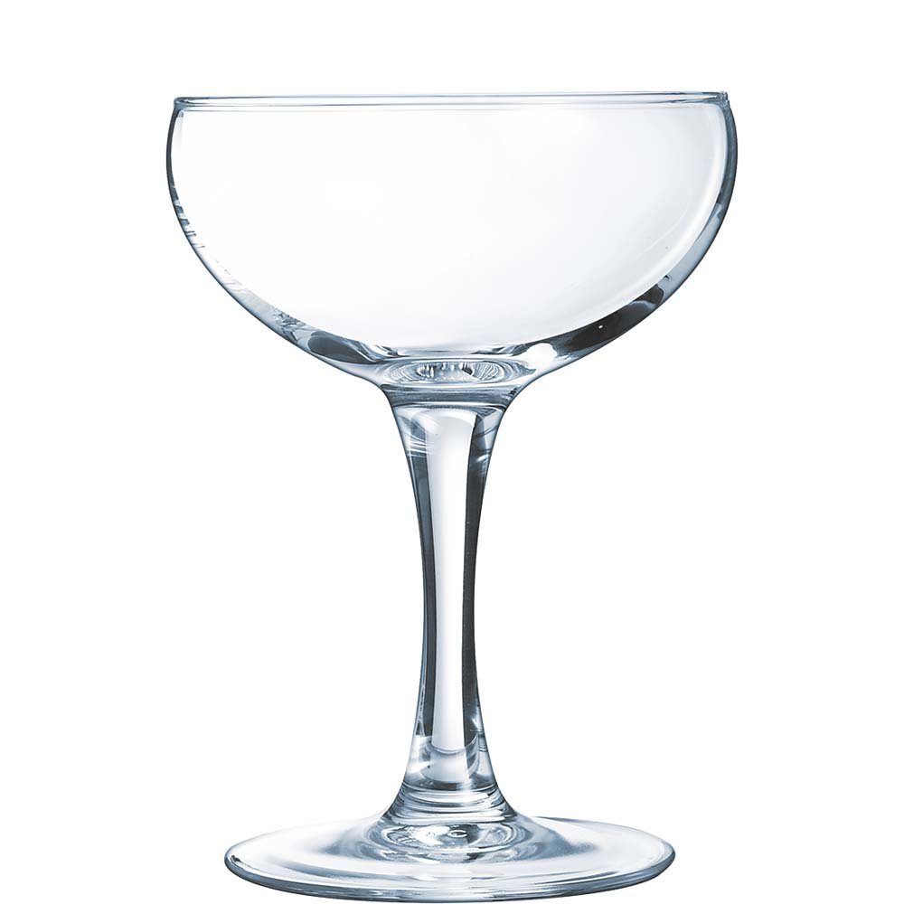 Arcoroc Sektglas Elegance, Glas, Sektschale 8.8cm 160ml Glas Transparent 12  Stück