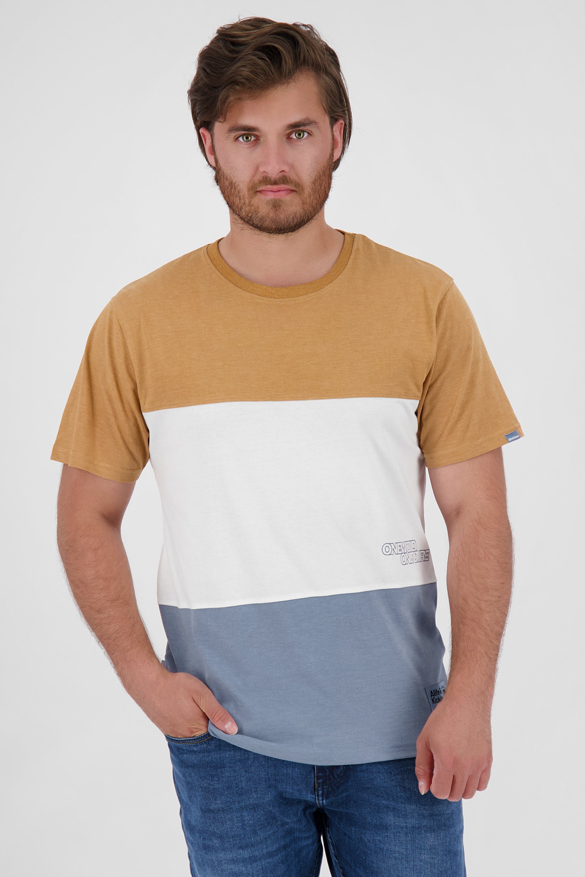 Alife T-Shirt nightblue Shirt A Herren BenAK T-Shirt Kickin &