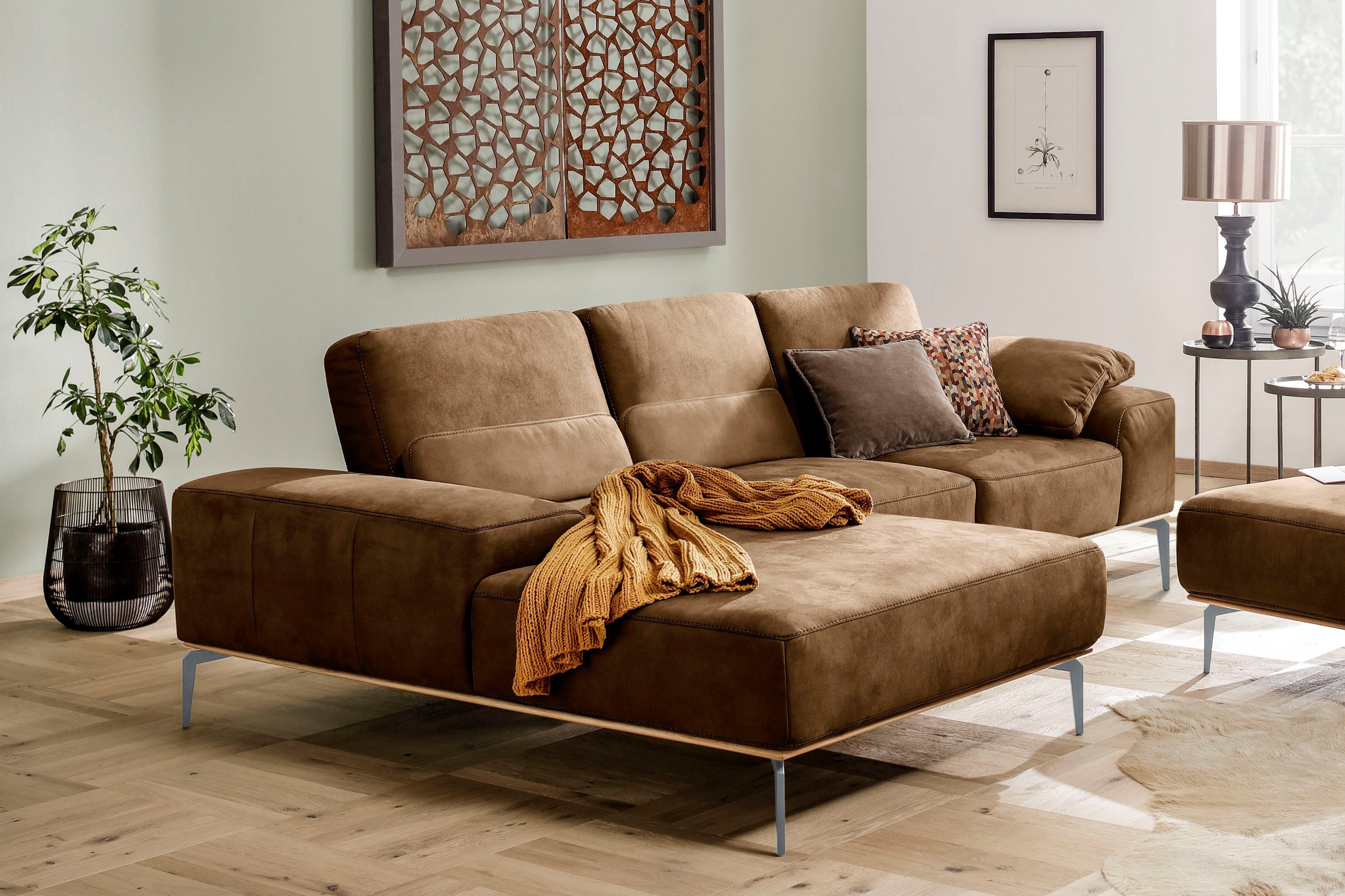 W.SCHILLIG Ecksofa run, Designsofa mit tollem günstig online kaufen