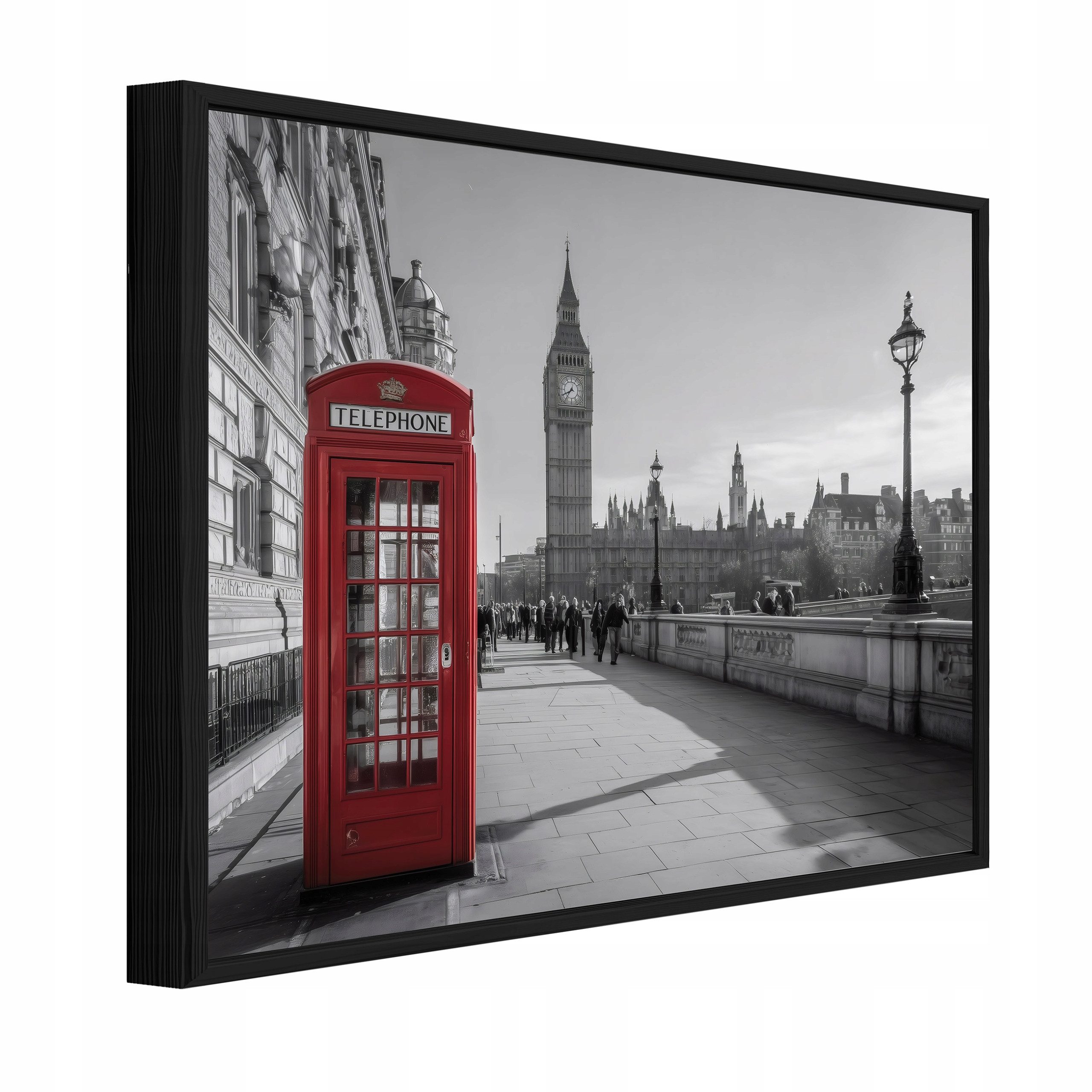 Wallarena Leinwandbild Stadt New York - Mehrfarbig - Modern - Schlafzimmer, Stadt, 40x30x2cm