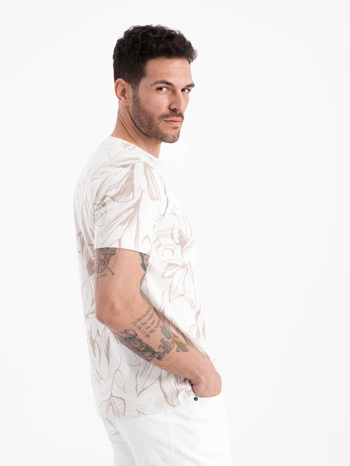 OMBRE T-Shirt Herren-T-Shirt mit Volldruck und günstig online kaufen