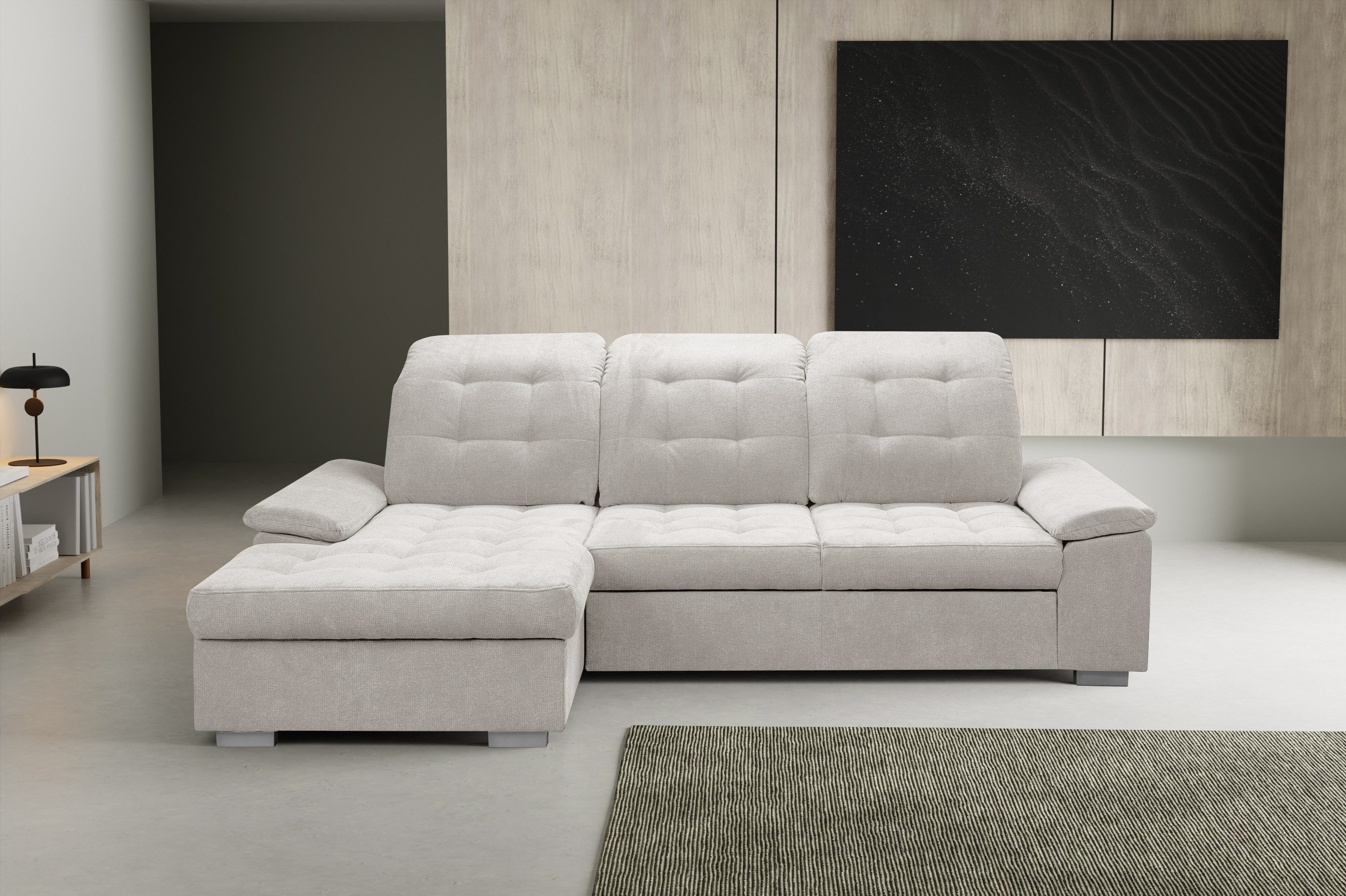 WERK2 Ecksofa Carmen, mit Bettksten, Sitz- günstig online kaufen