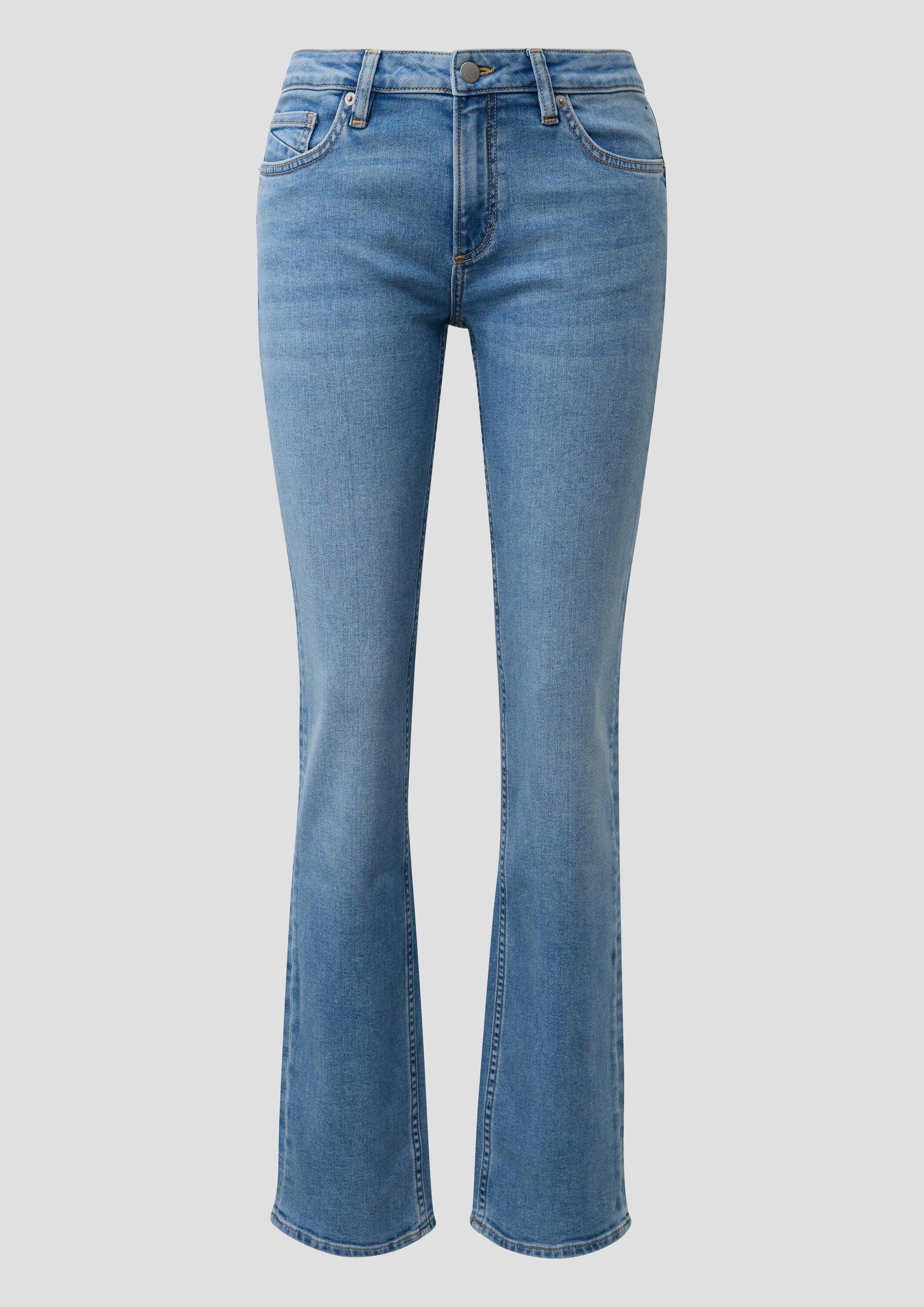 QS Regular-fit-Jeans Jeans-Hose CATIE Jeans Catie / Slim Fit / Mid Rise / Straight Leg