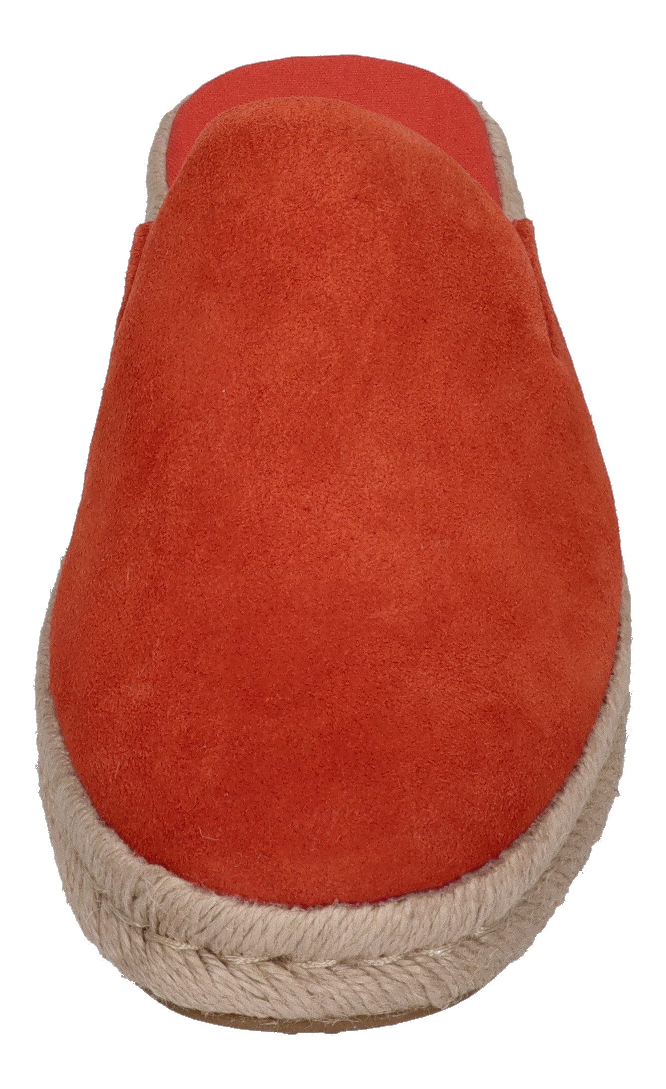 TOMS SANTIAGO MULE Espadrille Flame Suede