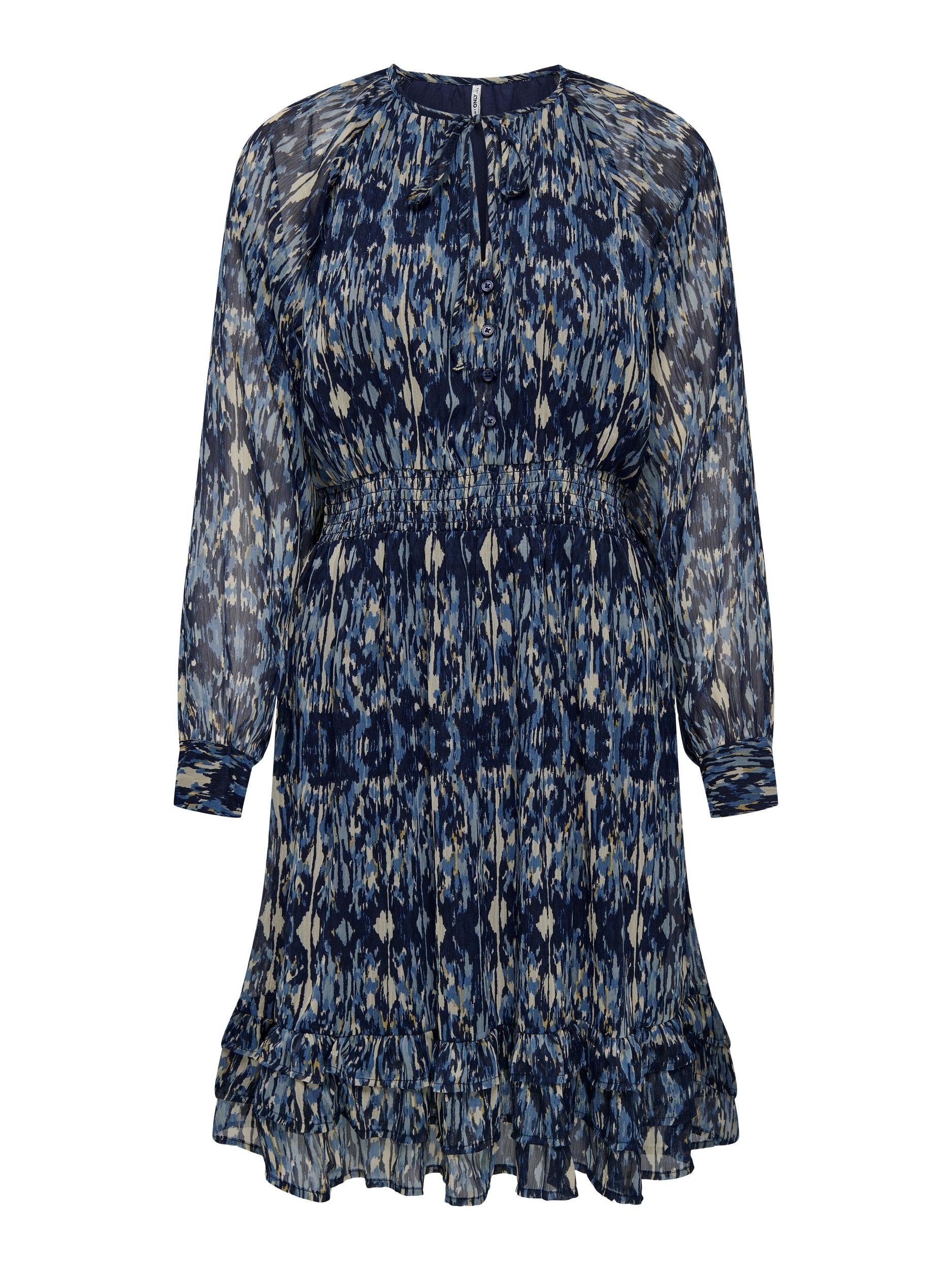 ONLY Minikleid ONLVIVA LIFE L/S LAYER DRESS PTM Sommerkleid günstig online kaufen