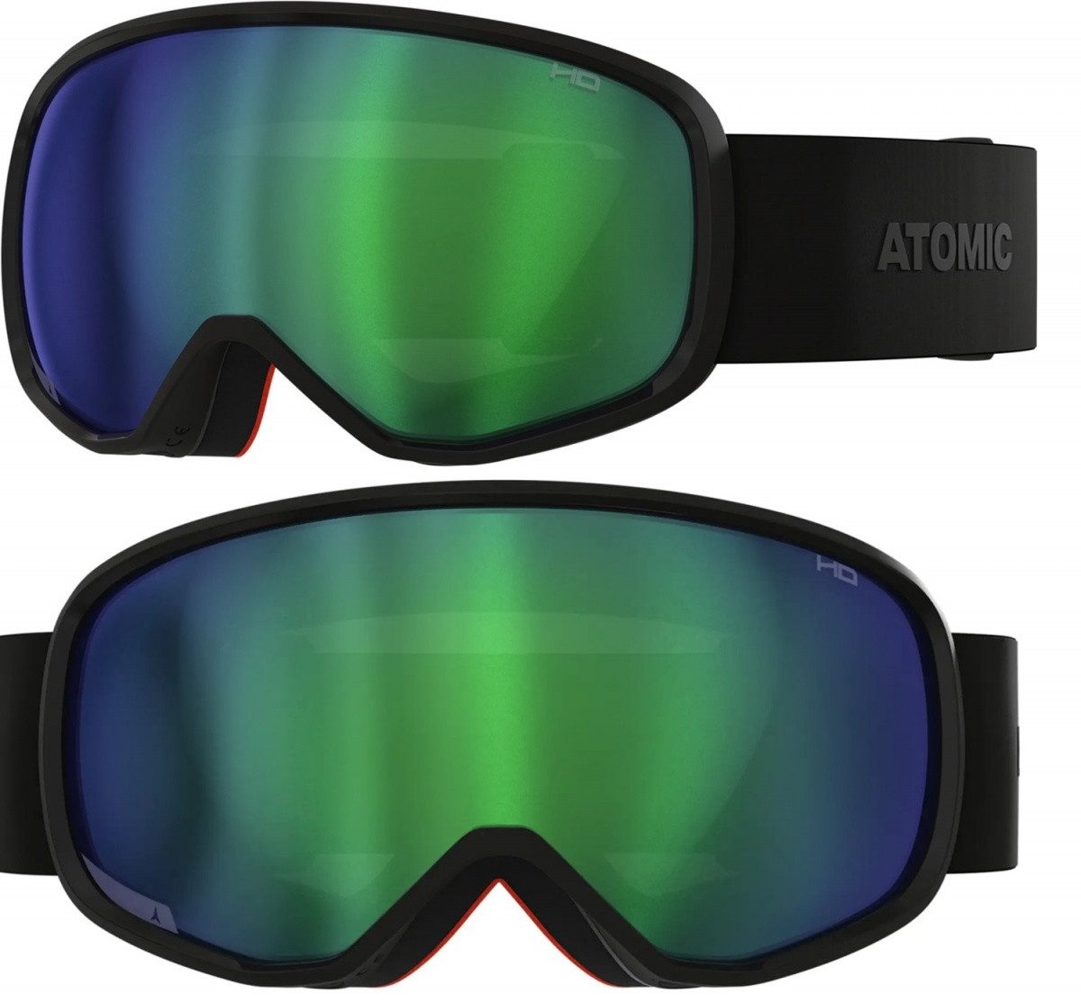 Atomic Skibrille Atomic Revent M HD Skibrille Snowboardbrille Black AN5106716