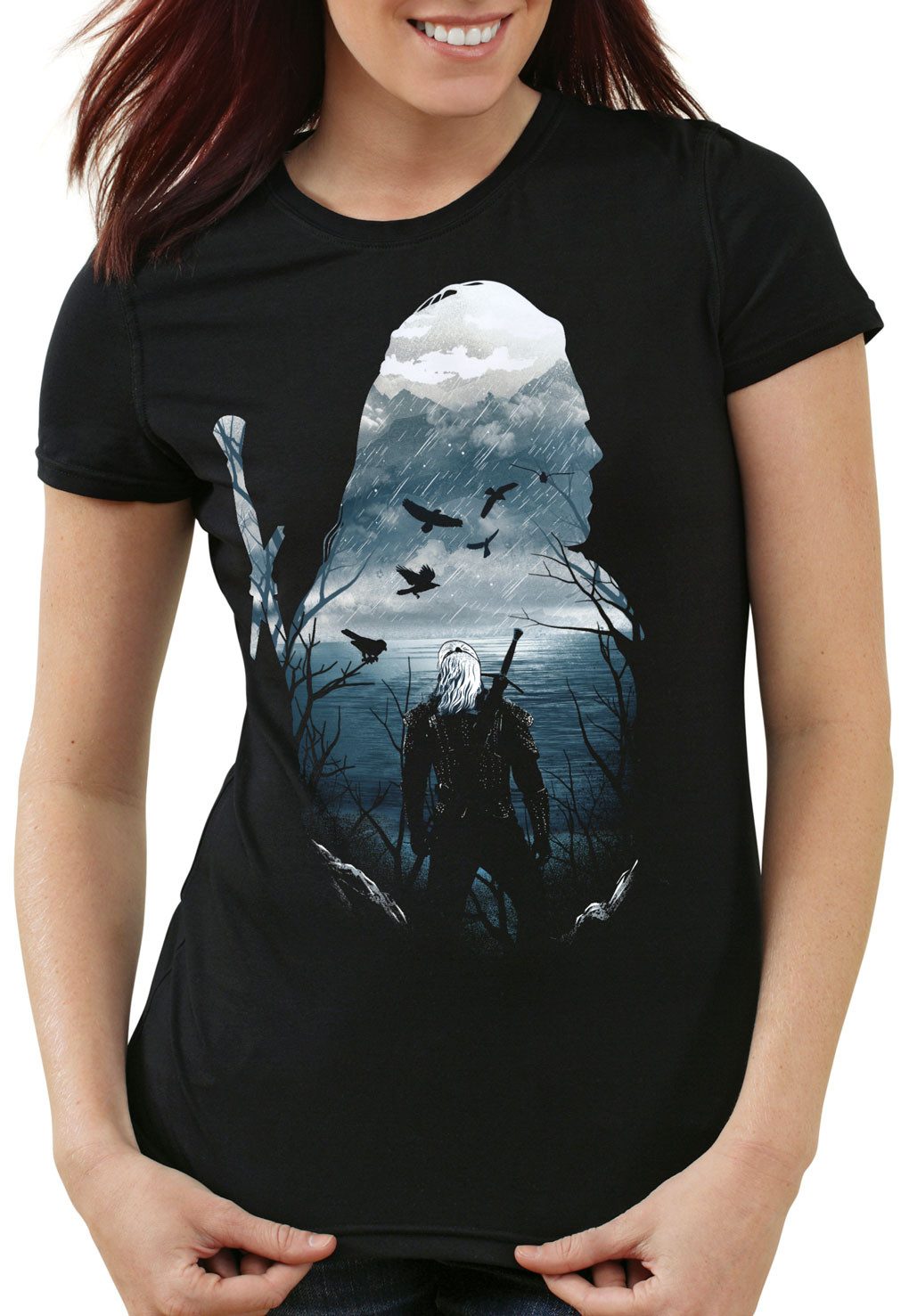 style3 T-Shirt Vorhersehung des Hexers temerien geralt riva der hexer the w günstig online kaufen