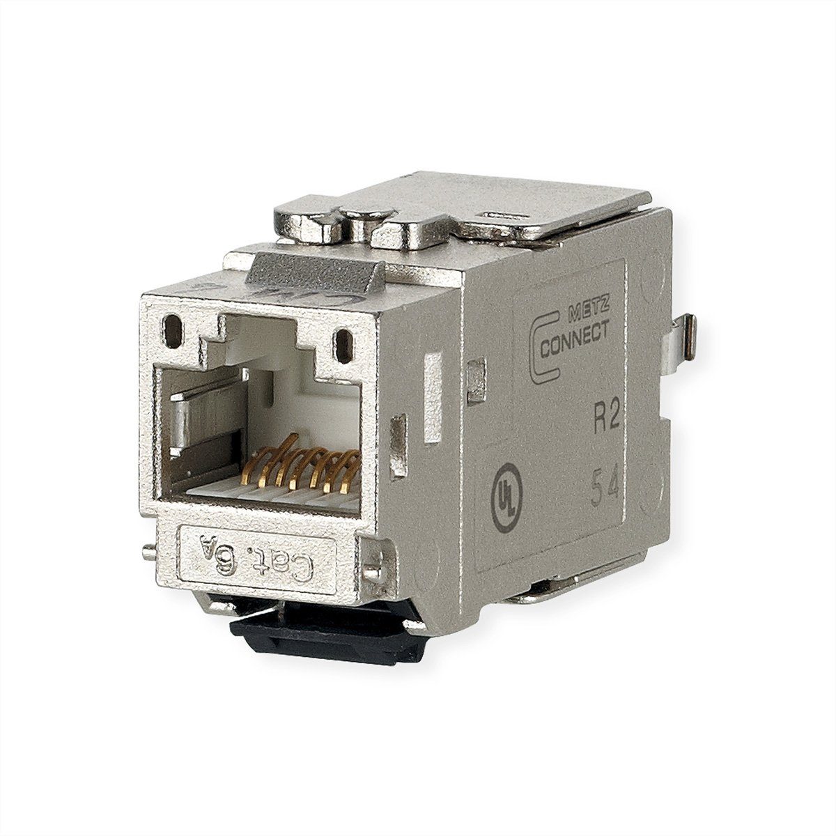 Metz Connect C6Amodul K 180° Buchse - Keystone Netzwerk-Panel (130B21-E)