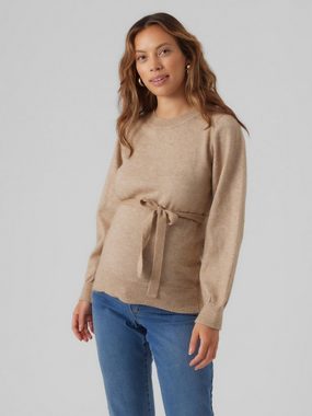 Mamalicious Strickpullover New Anne (1-tlg) Drapiert/gerafft