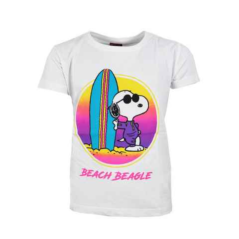 Snoopy Print-Shirt Peanuts Snoopy Jugend Mädchen T-Shirt Shirt Gr. Gr. 134 bis 164 100% Baumwolle