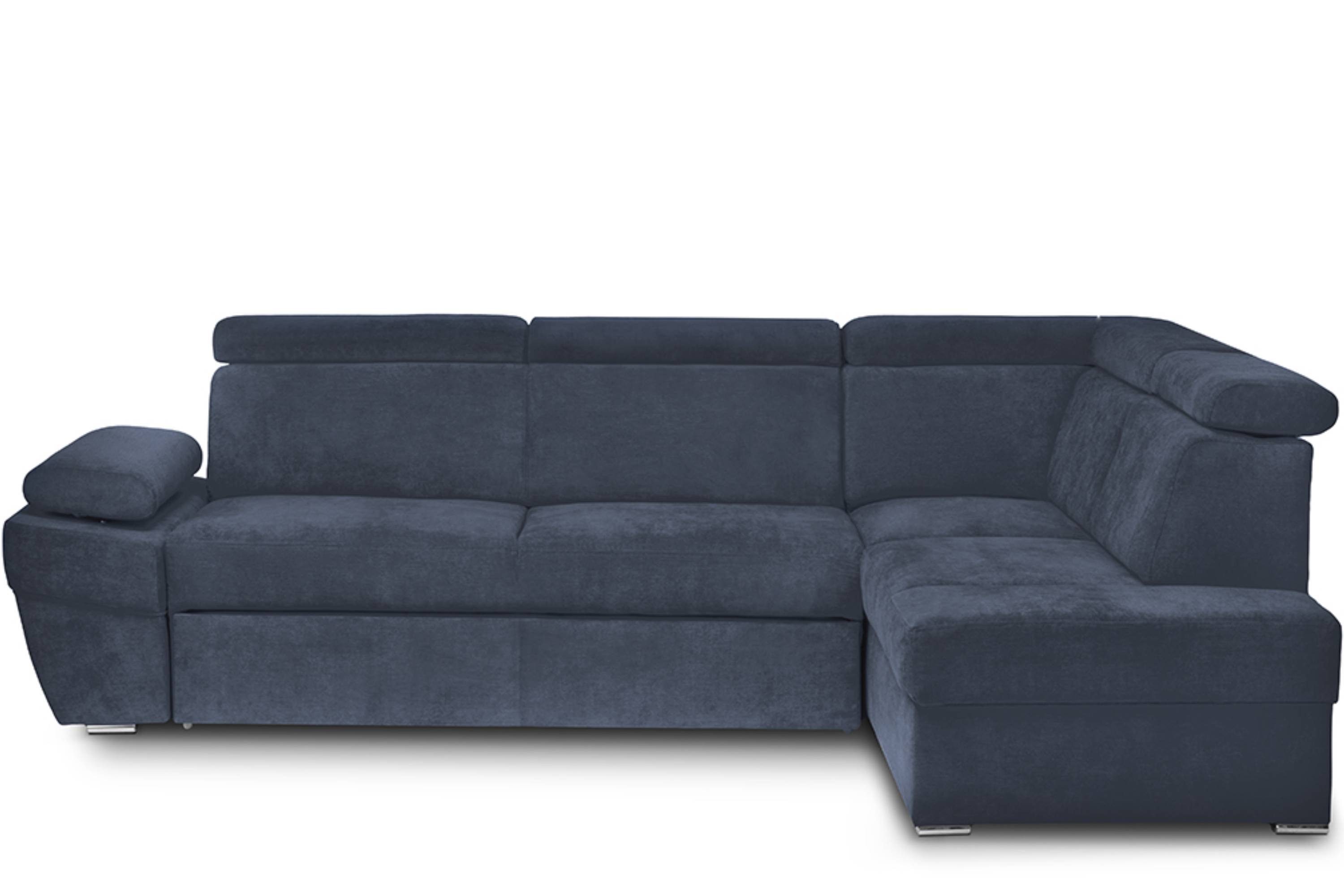 KONSIMO® Ecksofa RATLO Ecksofa, mit Bettfunktion und Bettkasten,verstellbare Armlehne/Kopfstütze