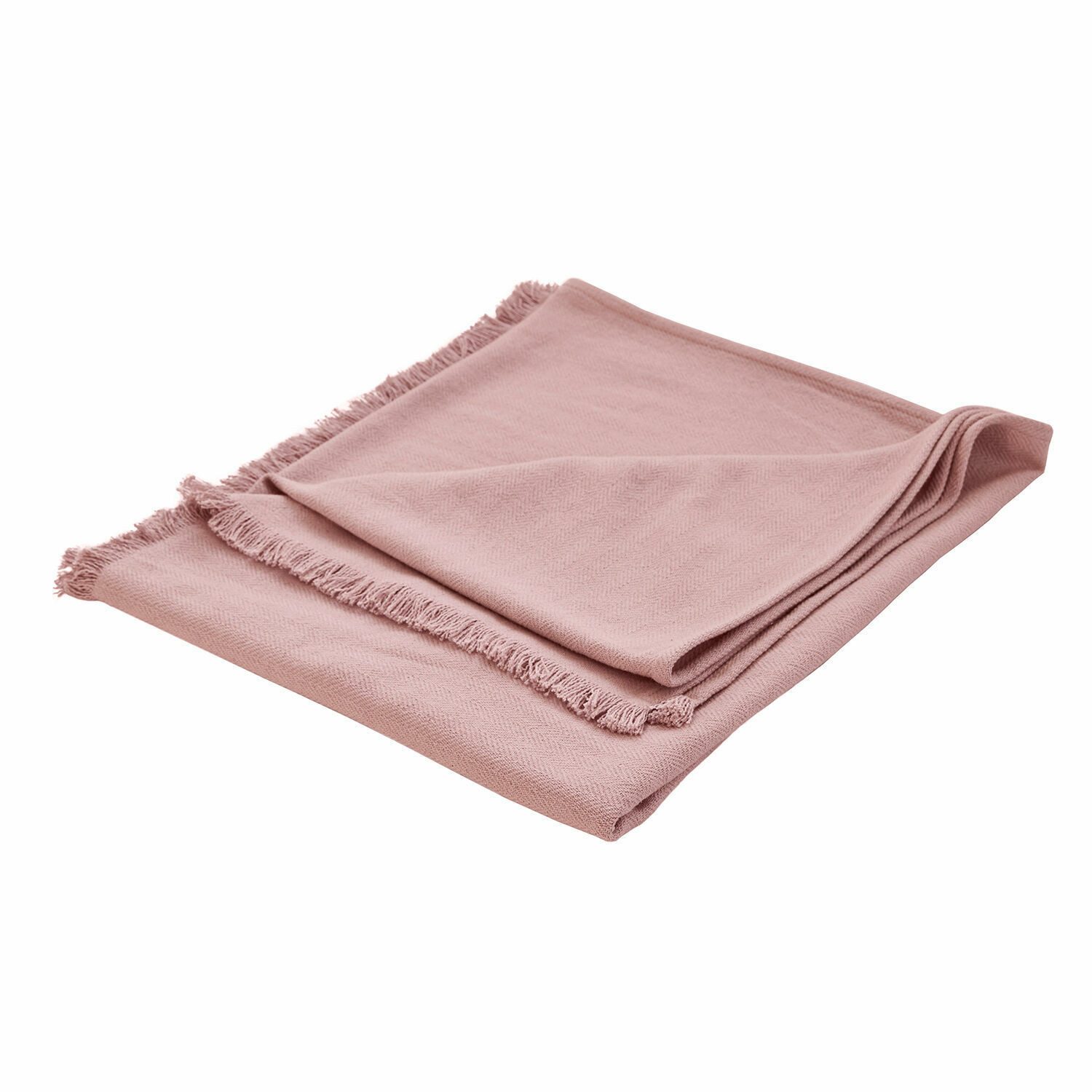Mirabeau Tagesdecke Plaid Herepian rosa