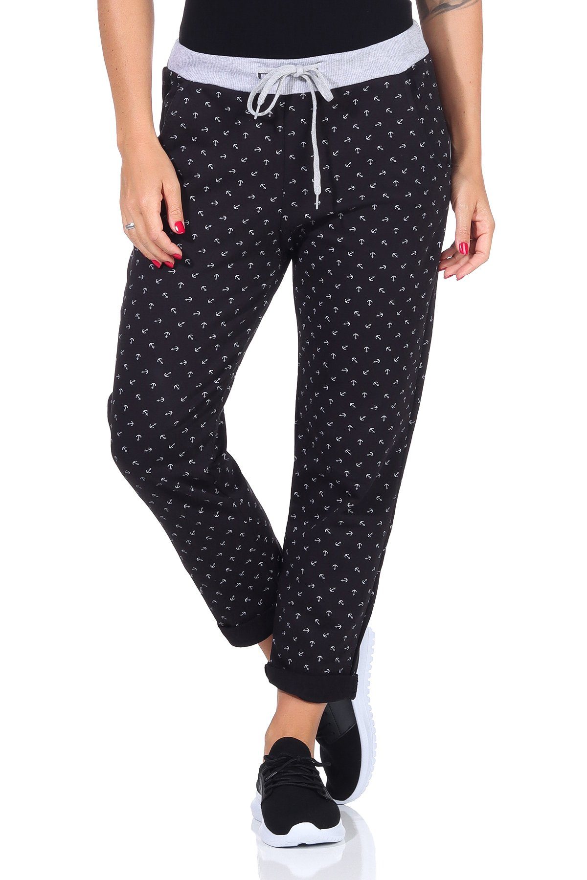 CLEO STYLE Jogginghose Damen Jogginghose 1313 günstig online kaufen