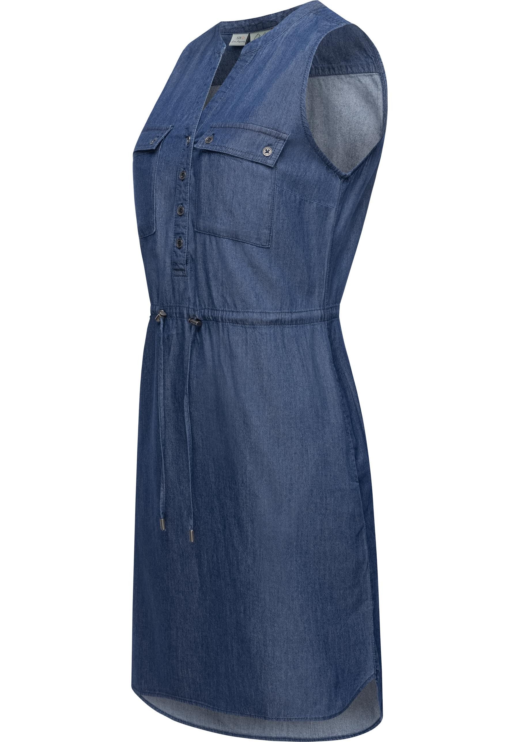 Ragwear Shirtkleid Roisin Denim stylisches Sommerkleid günstig online kaufen