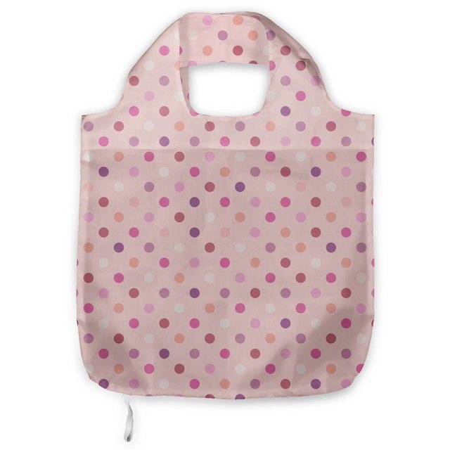 Abakuhaus Tragetasche „Praktische Einkaufstaschen Umweltfreundliche Wiederverwendbare“, Pink und Weiß Land Baby
