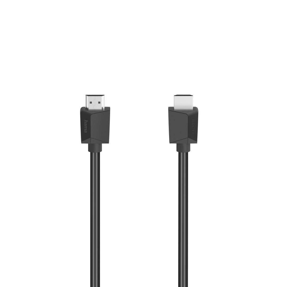 Hama High Speed HDMI™ Kabel, 4K, Stecker Stecker, Ethernet 1,5m HDMI-Kabel, HDMI, (150 cm)