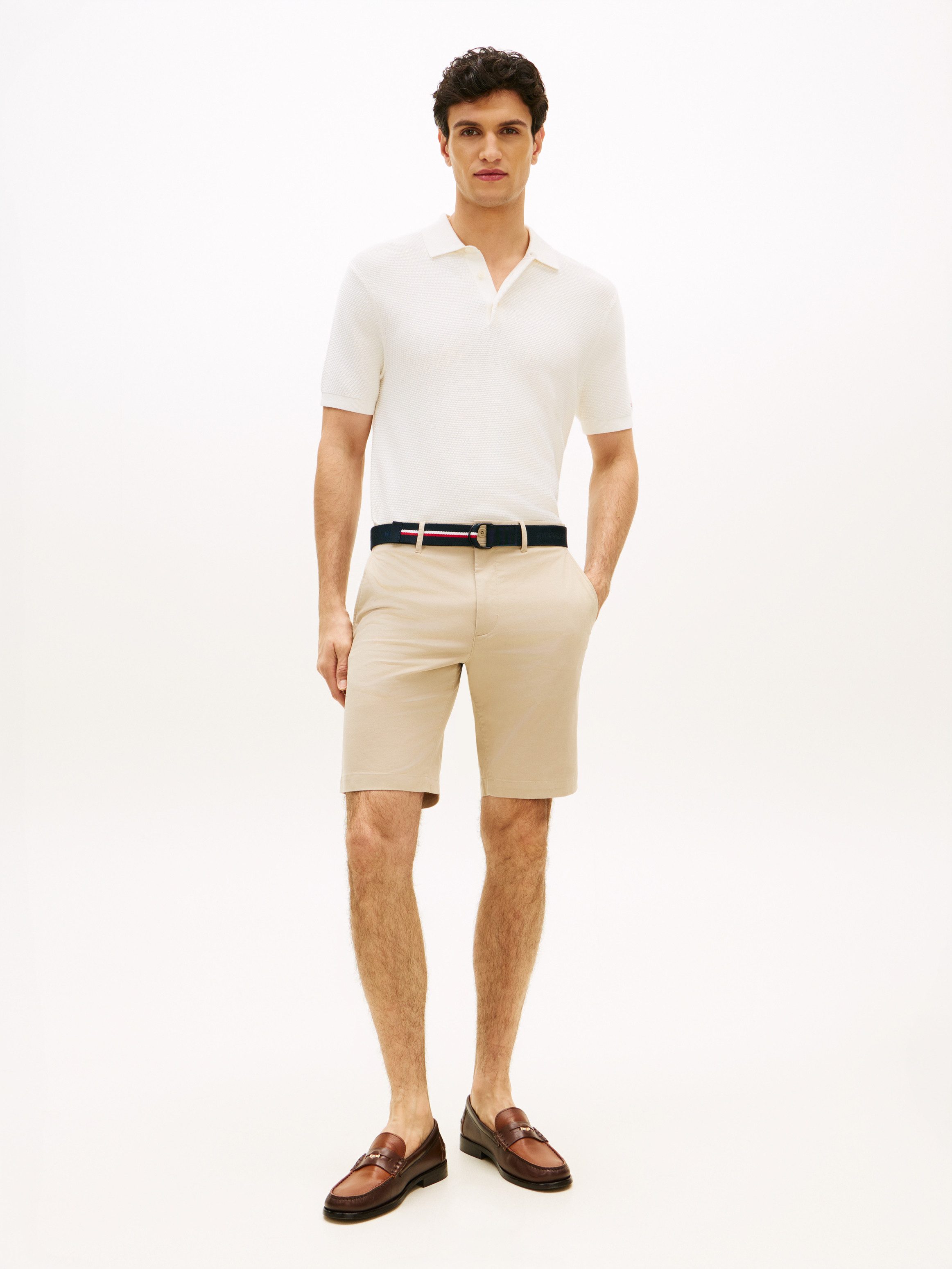 Tommy Hilfiger Shorts DENTON 9.5 INC ESS TWILL W/ BELT mit abnehmbaren Gürtel, slim fit