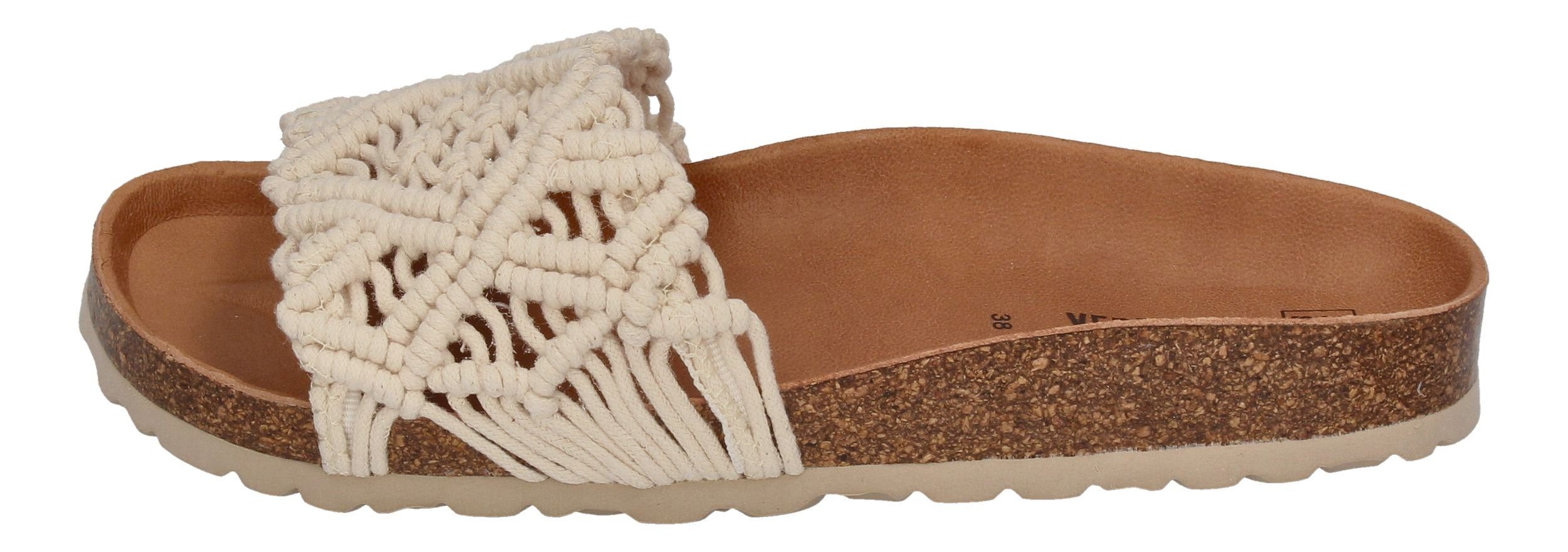 VERBENAS Raga KNOTS Pantolette Crudo günstig online kaufen
