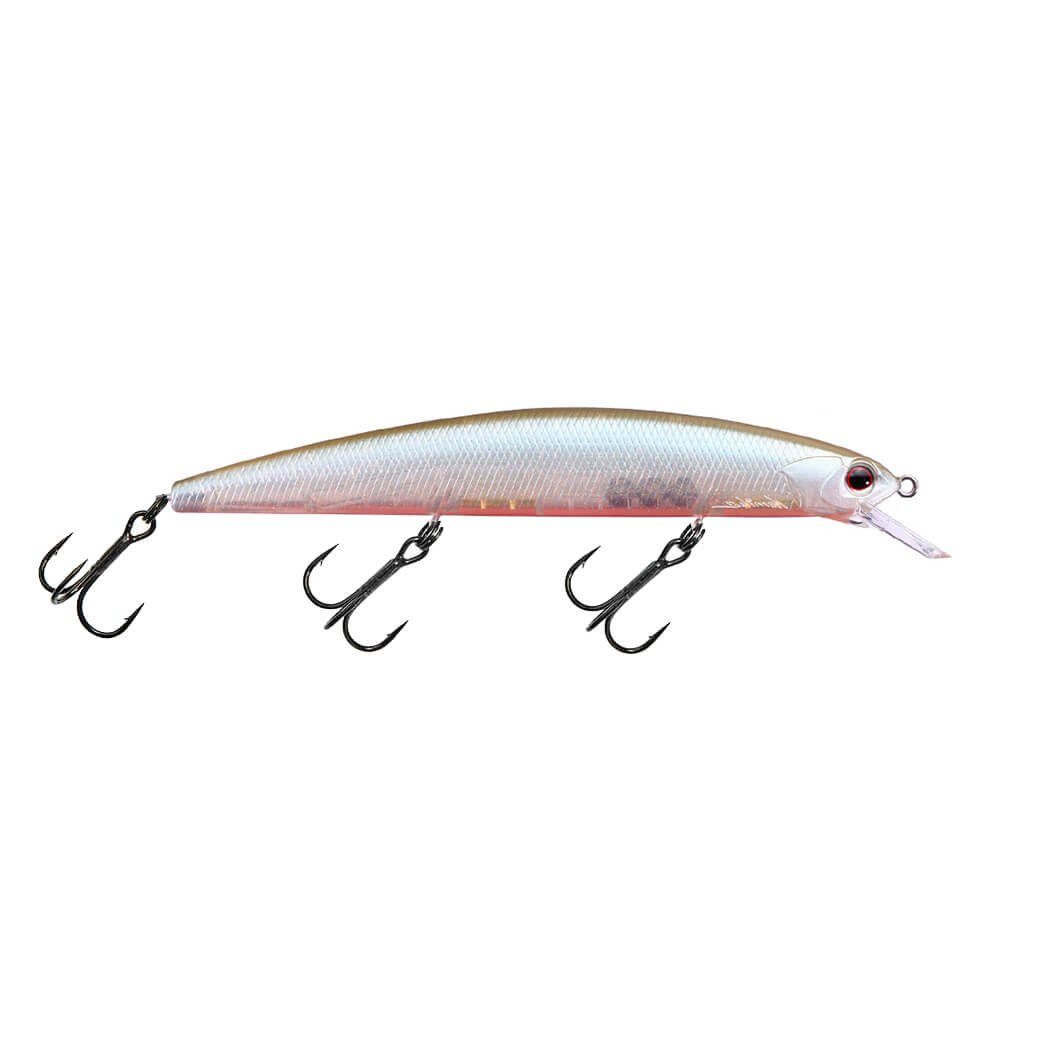 OSP Kunstköder OSP Asura Rudra 130 SP Wobbler 13cm 20g, (Packung, 1-St), Völlig flacher Körper, Honeycomb HP Körper, Neues Gewichtssystem, Die beste Lippe für Jerkbaits GF76 Super Wakasagi | Kunstköder