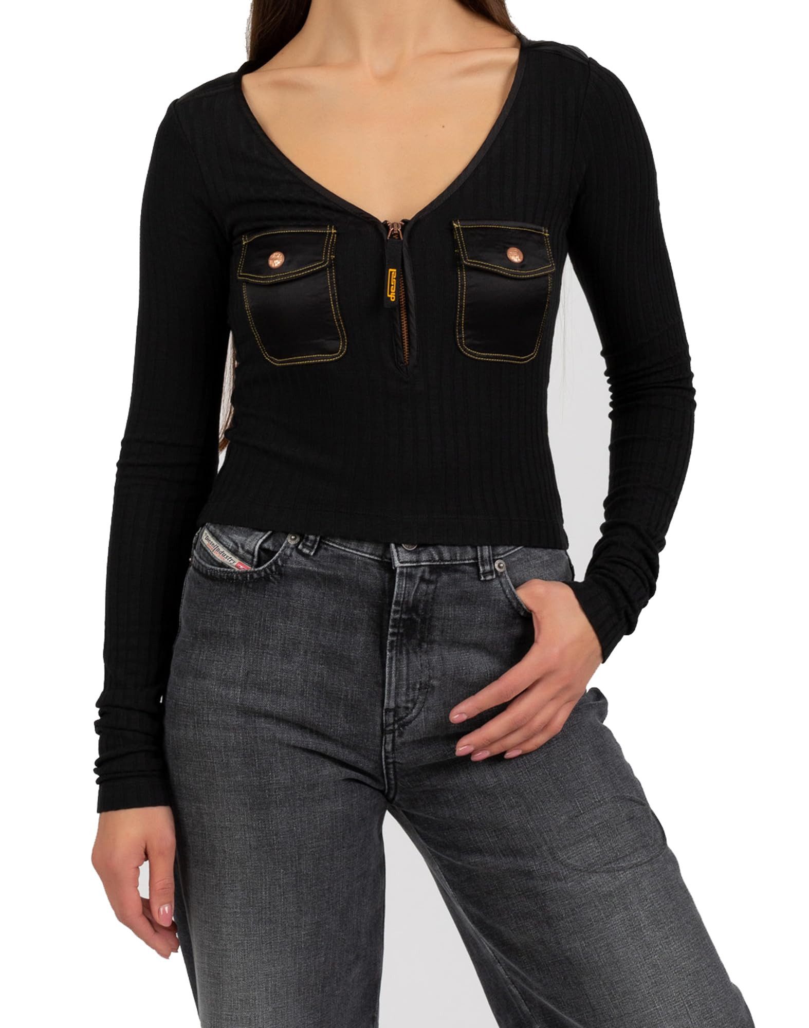 Diesel T-Shirt Diesel Damen "T-Bordie Top" günstig online kaufen