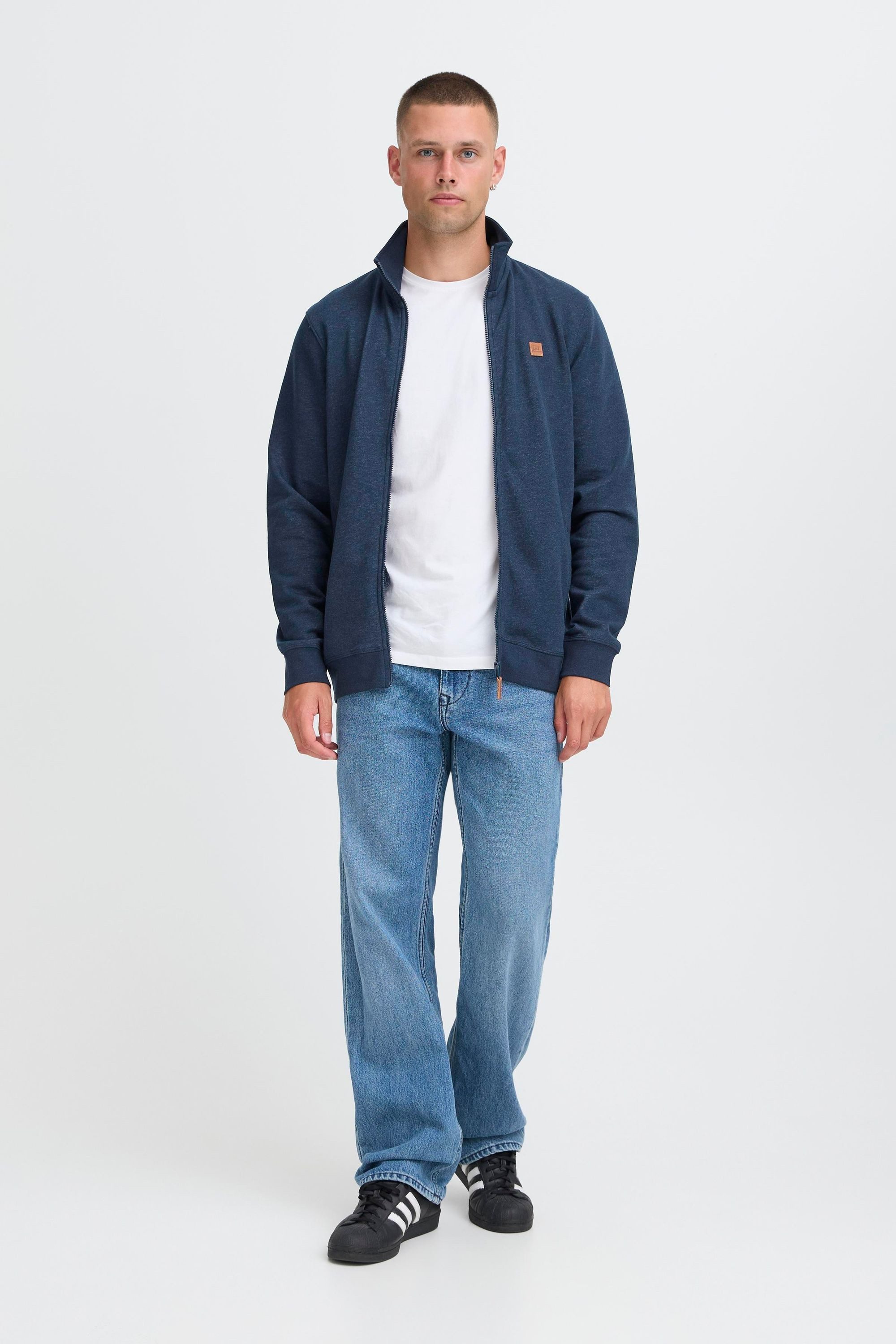 Blend Kapuzensweatjacke BHPolax Gemütliche Sweatjacke mit Kapuze