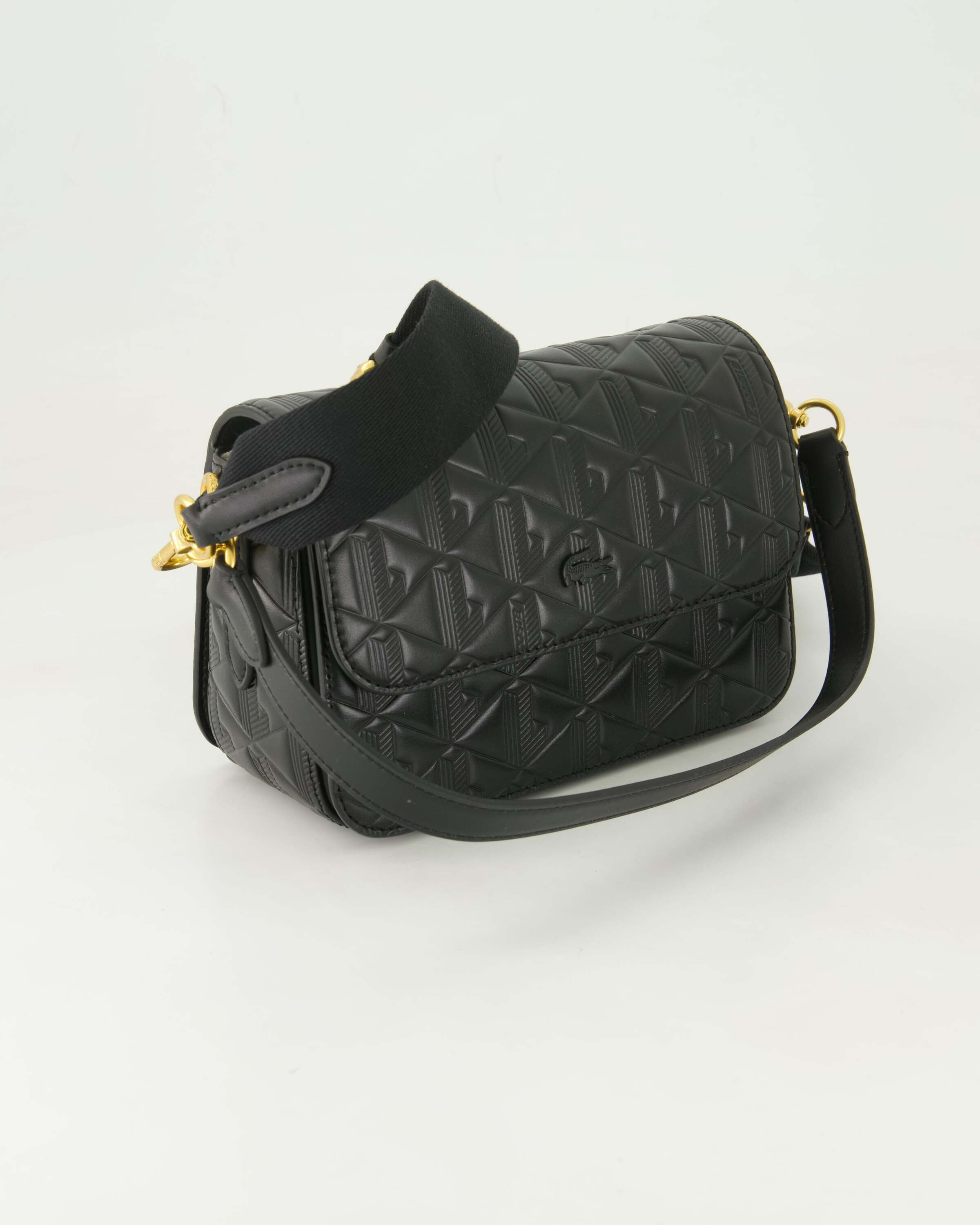 Lacoste Handtasche Crossover Bag, Obermaterial: Leder