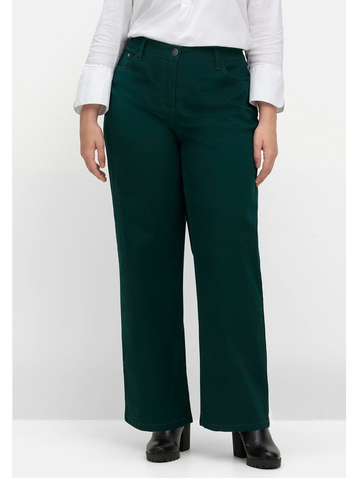 Sheego Stretch-Hose Große Größen im Curvy-Schnitt ELLA