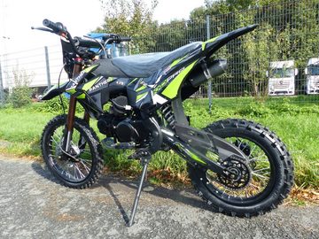 KXD Dirt-Bike 140ccm Dirtbike Cross Bike Pitbike KXD Panther 17/14 Zoll Lichtmaske