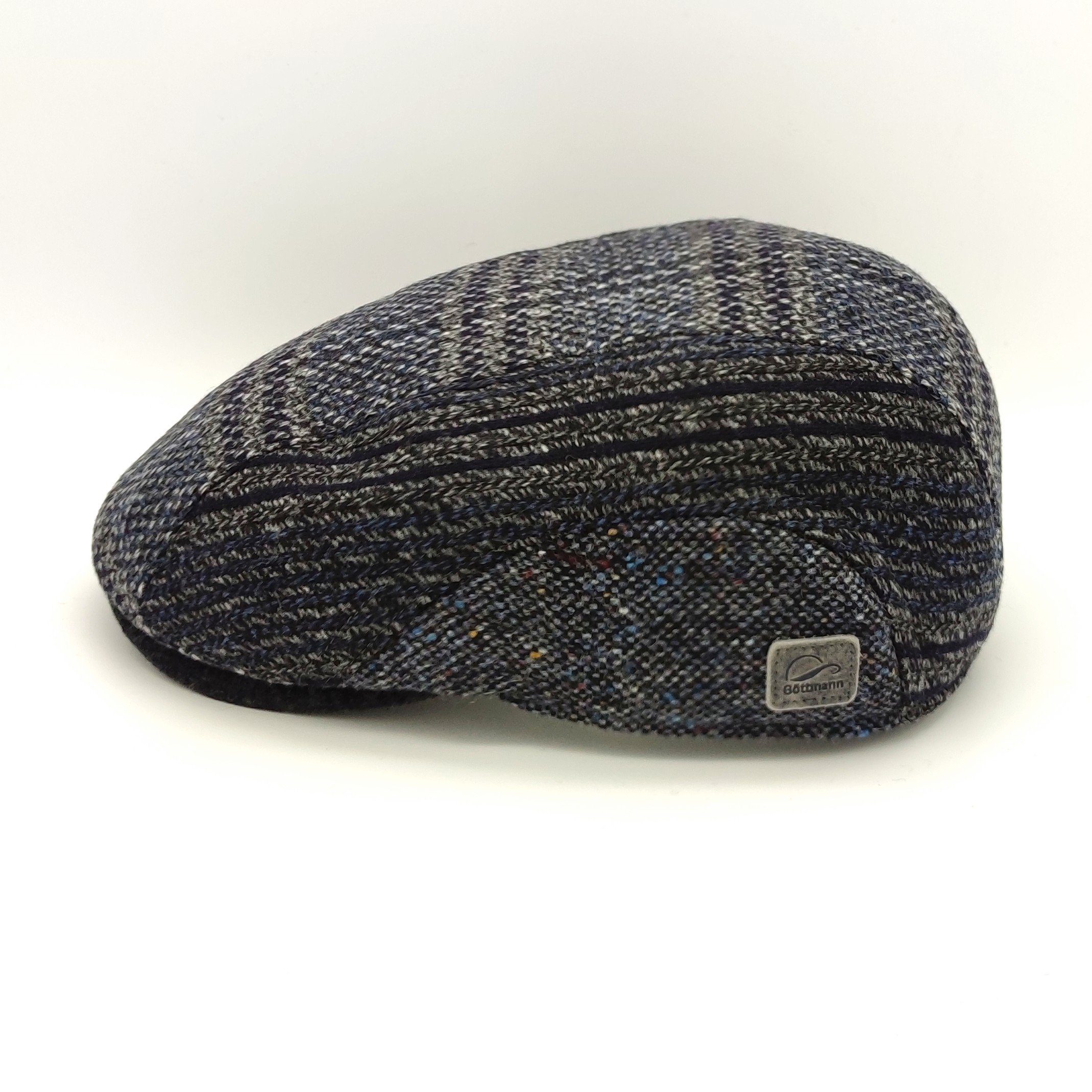 Göttmann Flat Cap Baxter Flatcap graublau Ohrenklappen