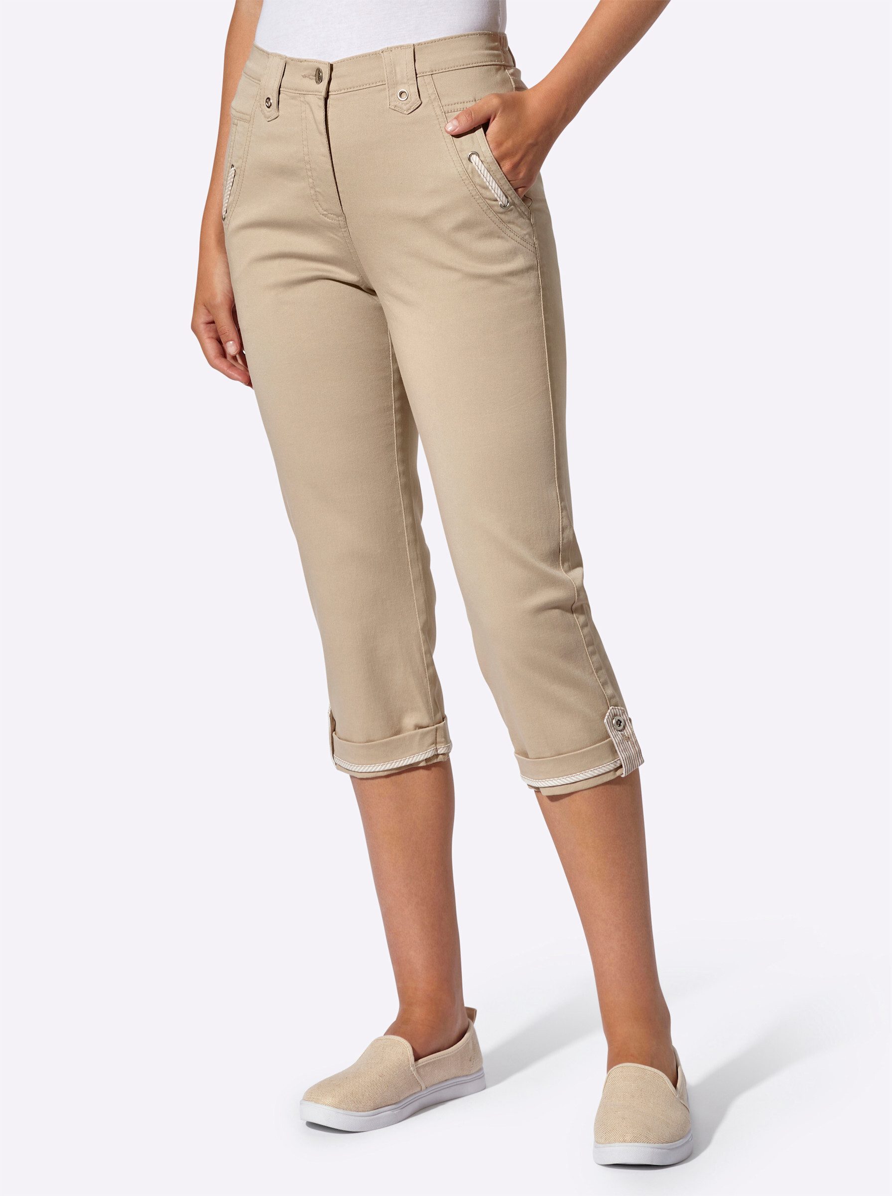 Witt Jeansshorts Capri-Jeans normal günstig online kaufen